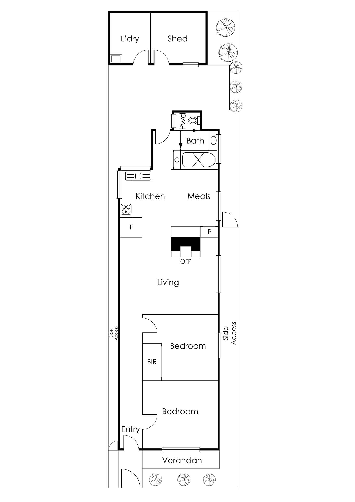 Floorplan of Homely house listing, 172 Mary Street, Richmond VIC 3121