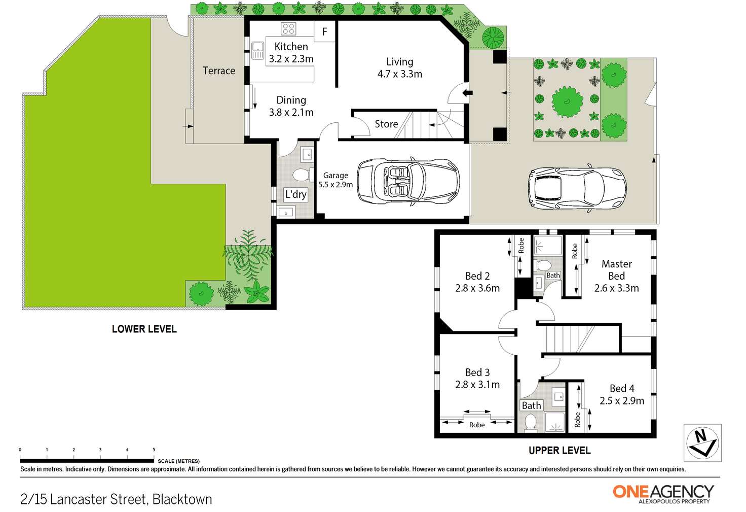 Floorplan of Homely townhouse listing, 2/15 Lancaster Street, Blacktown NSW 2148