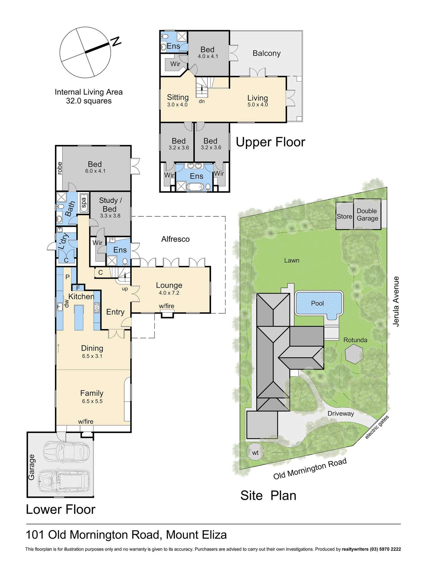 Floorplan of Homely house listing, 101 Old Mornington Road, Mount Eliza VIC 3930