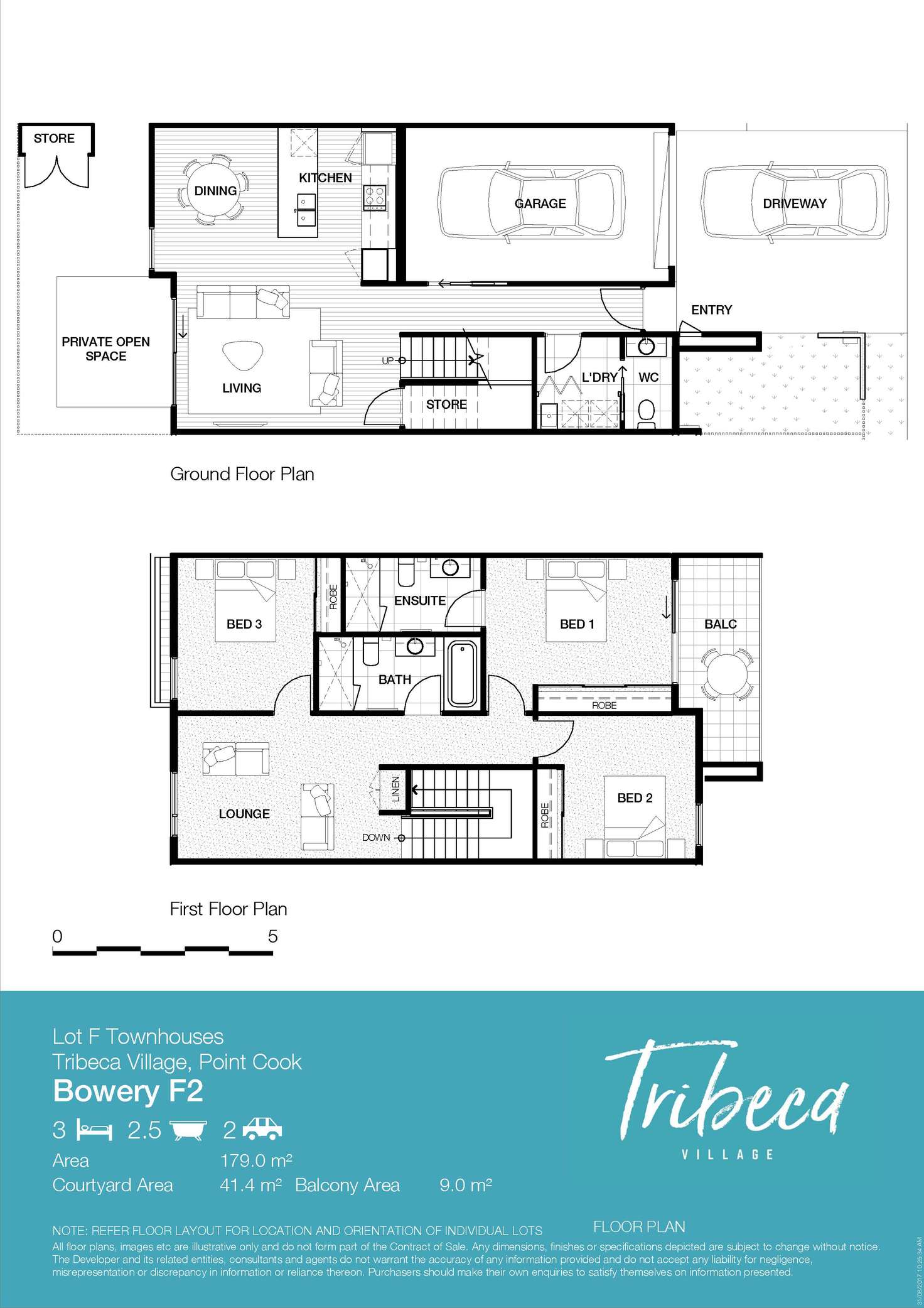 Floorplan of Homely townhouse listing, 35 Kenswick Street, Point Cook VIC 3030
