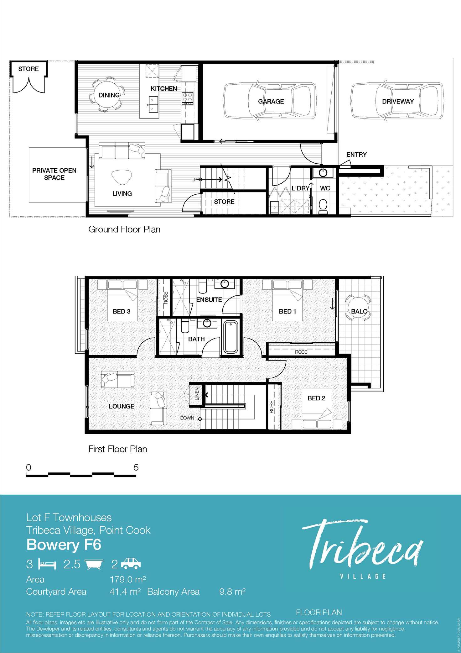 Floorplan of Homely townhouse listing, 31 Kenswick Street, Point Cook VIC 3030