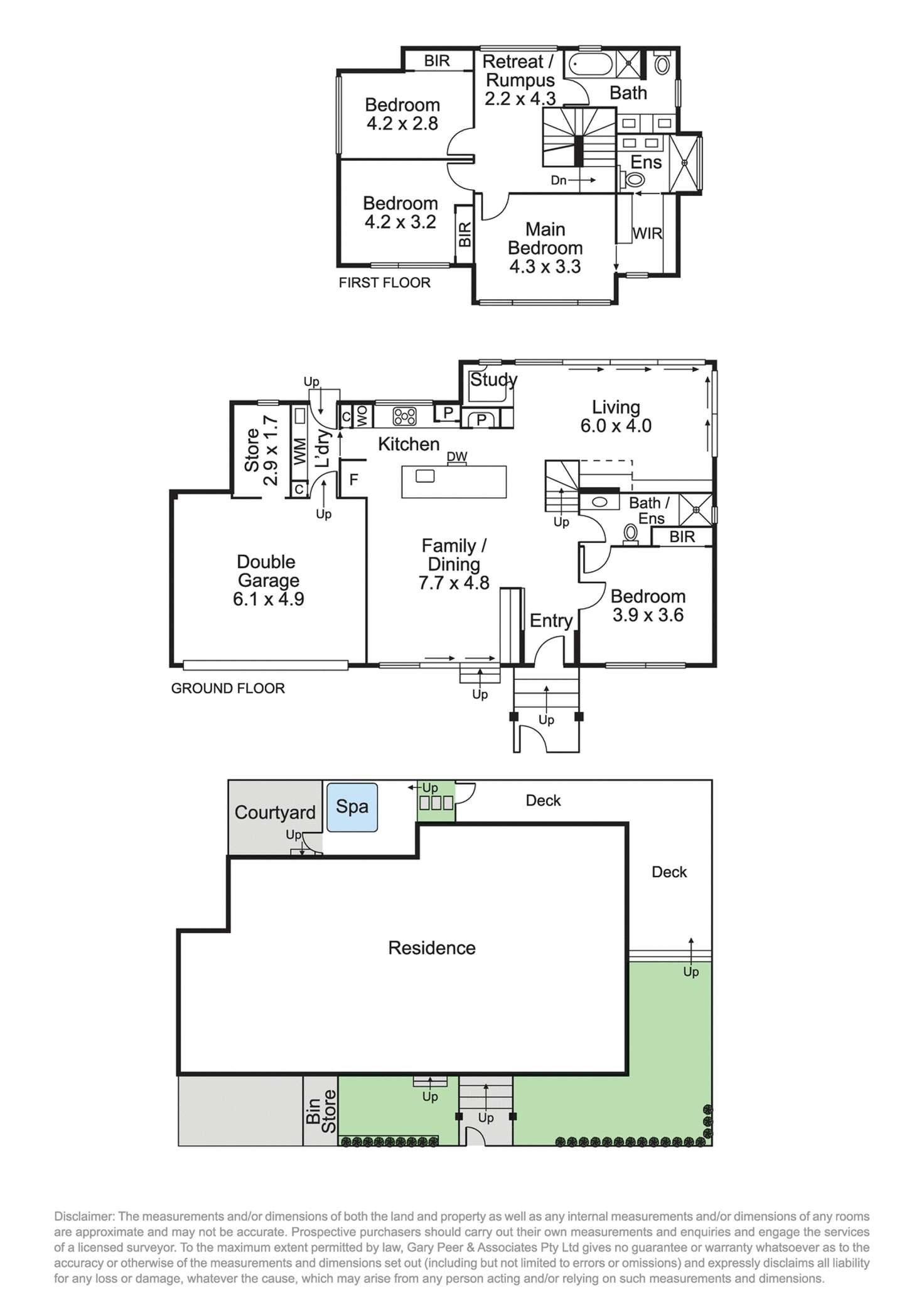 Floorplan of Homely house listing, 25 Venus Street, Caulfield South VIC 3162