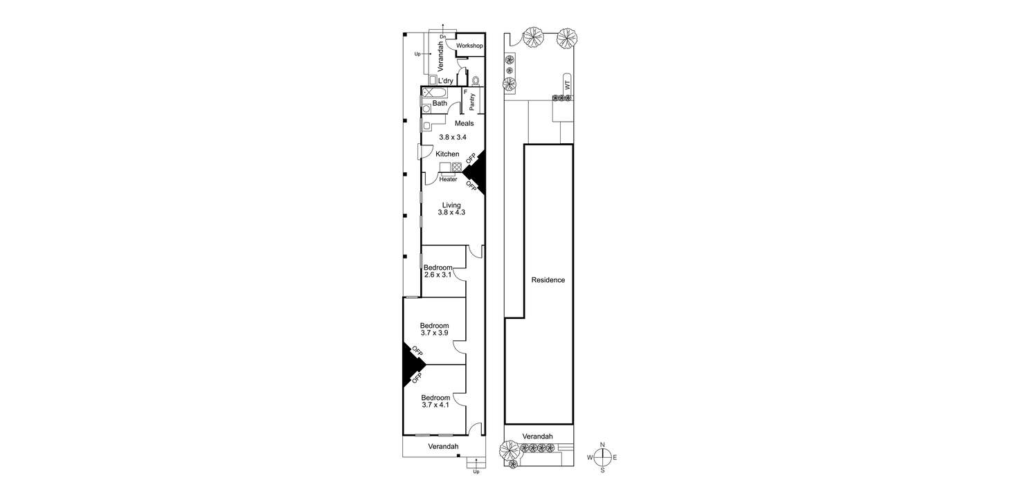 Floorplan of Homely house listing, 128 Gipps Street, Abbotsford VIC 3067