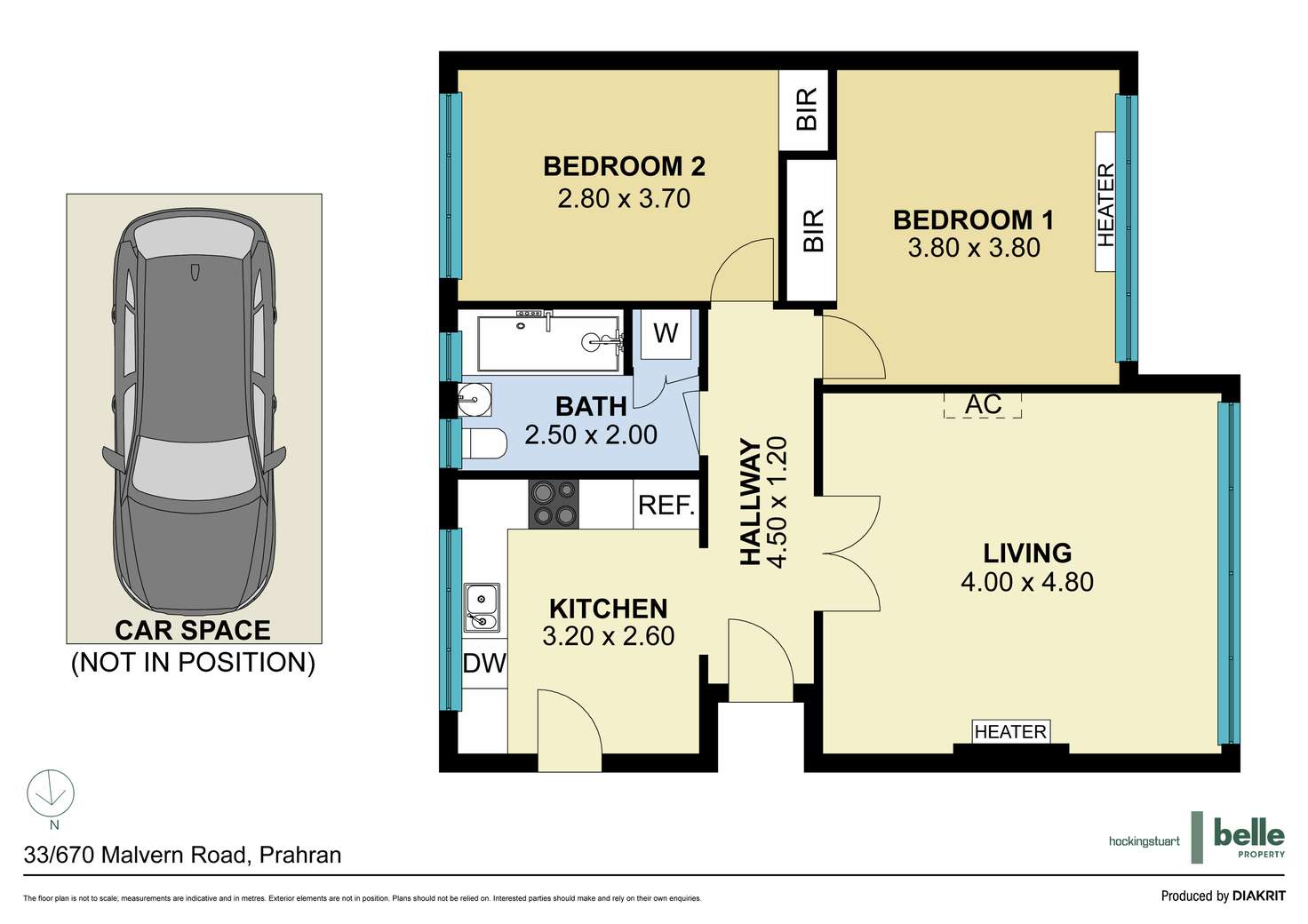 Floorplan of Homely apartment listing, 33/674 Malvern Road, Prahran VIC 3181