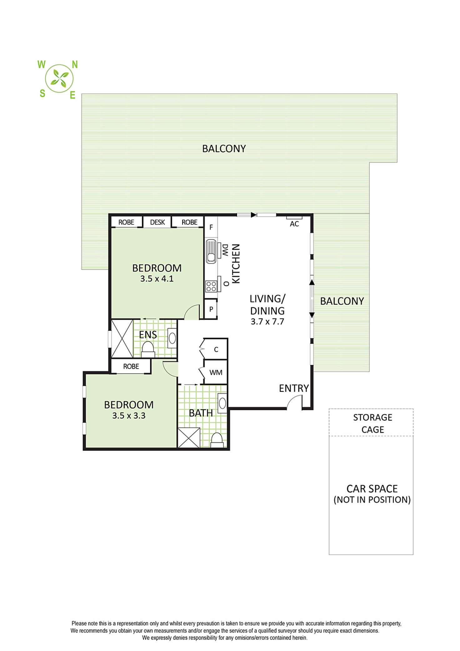 Floorplan of Homely apartment listing, 202/462 Hawthorn Road, Caulfield South VIC 3162