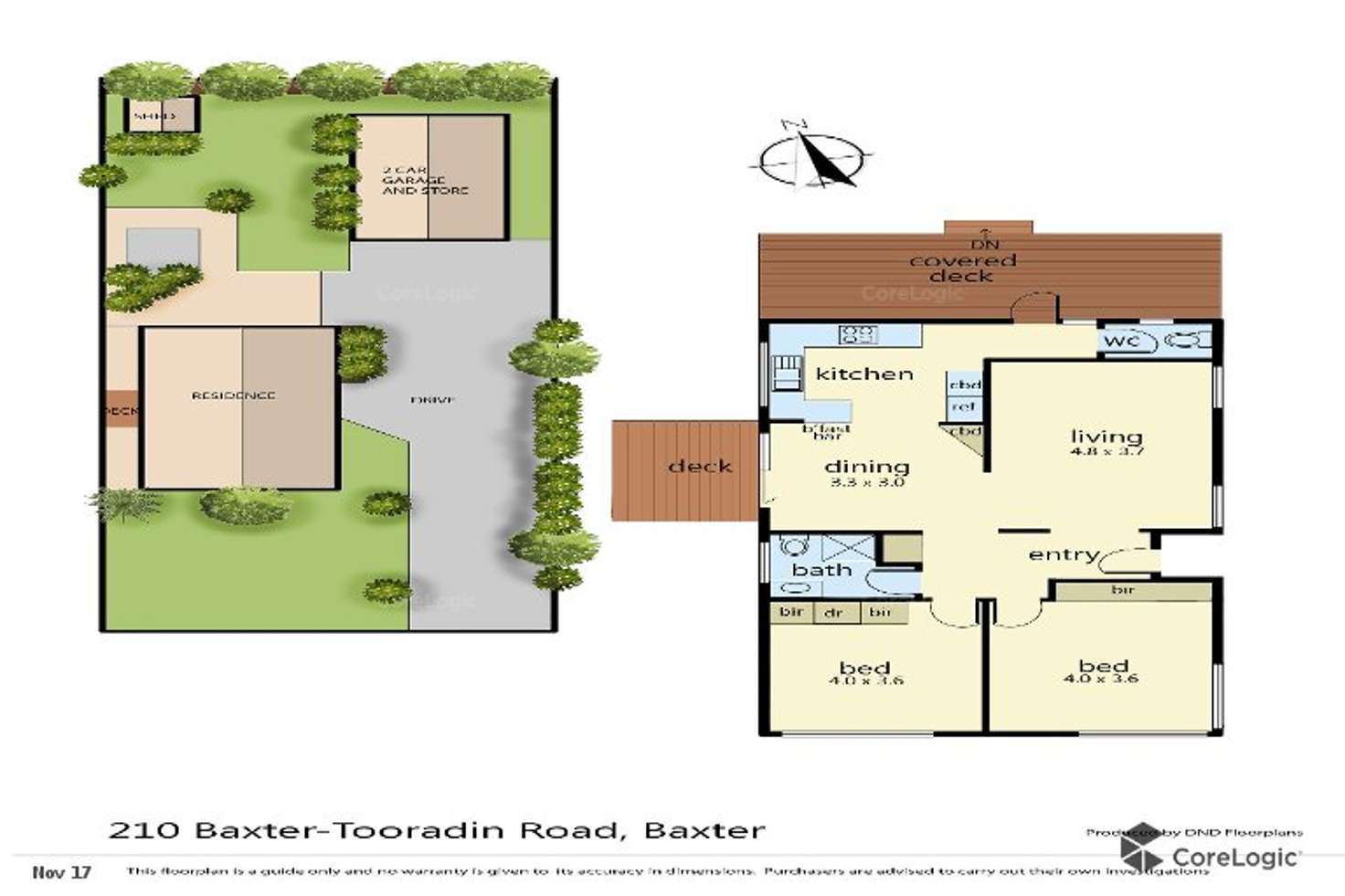 Floorplan of Homely house listing, 210 Baxter-Tooradin Road, Baxter VIC 3911