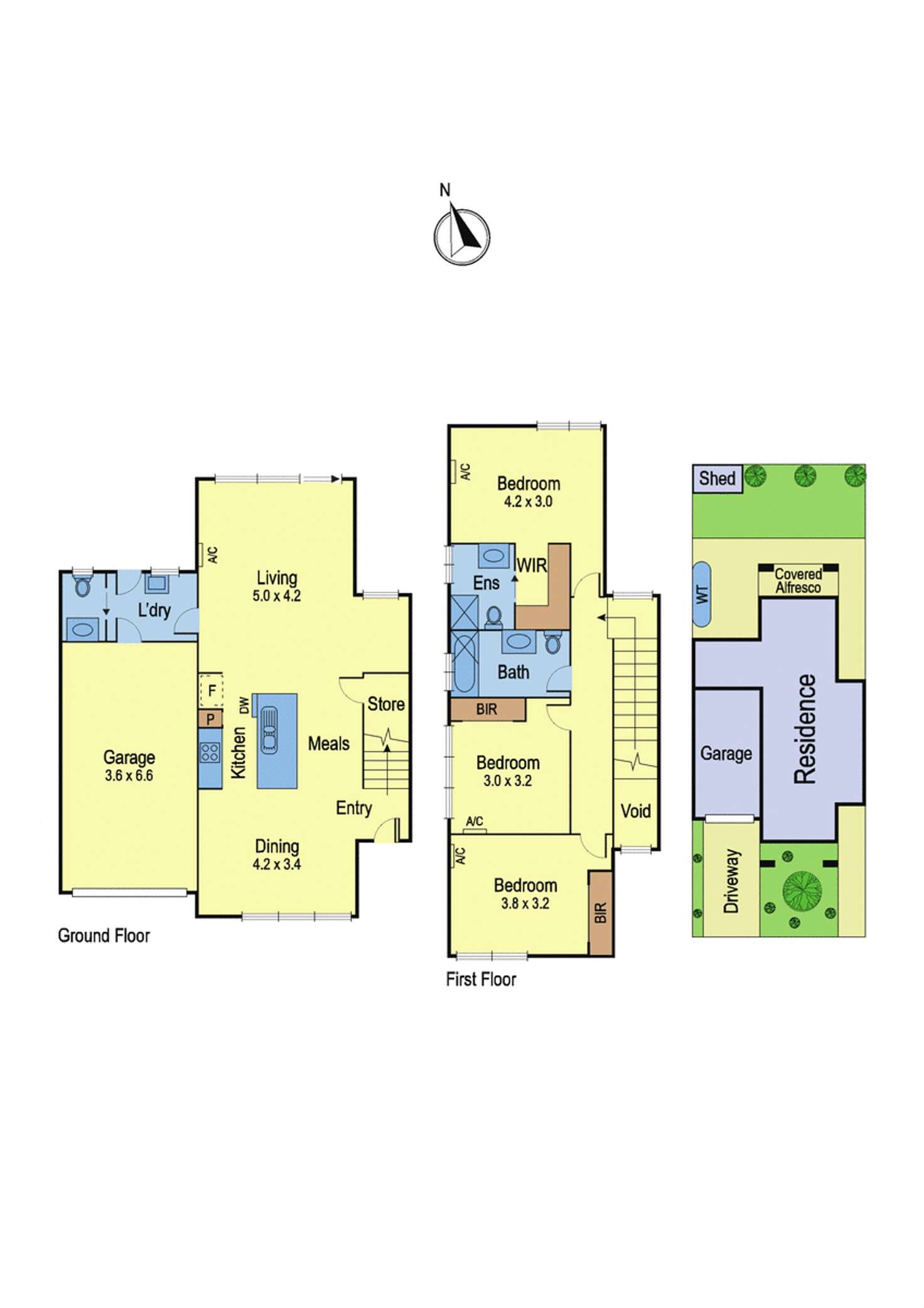 Floorplan of Homely townhouse listing, 11 Ramez Street, Mernda VIC 3754