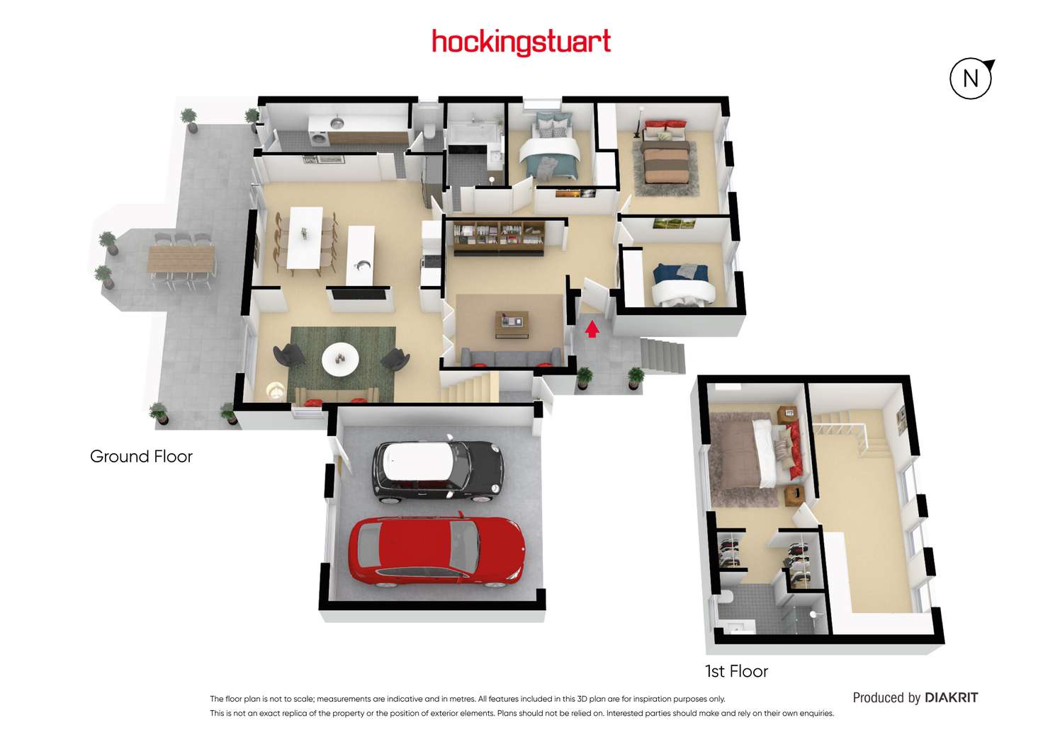 Floorplan of Homely house listing, 73 Dunsterville Crescent, Frankston VIC 3199