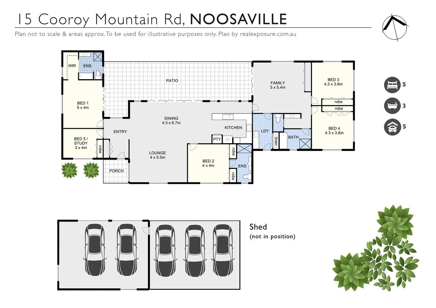 Floorplan of Homely house listing, 15 Cooroy Mountain Road, Lake Macdonald QLD 4563