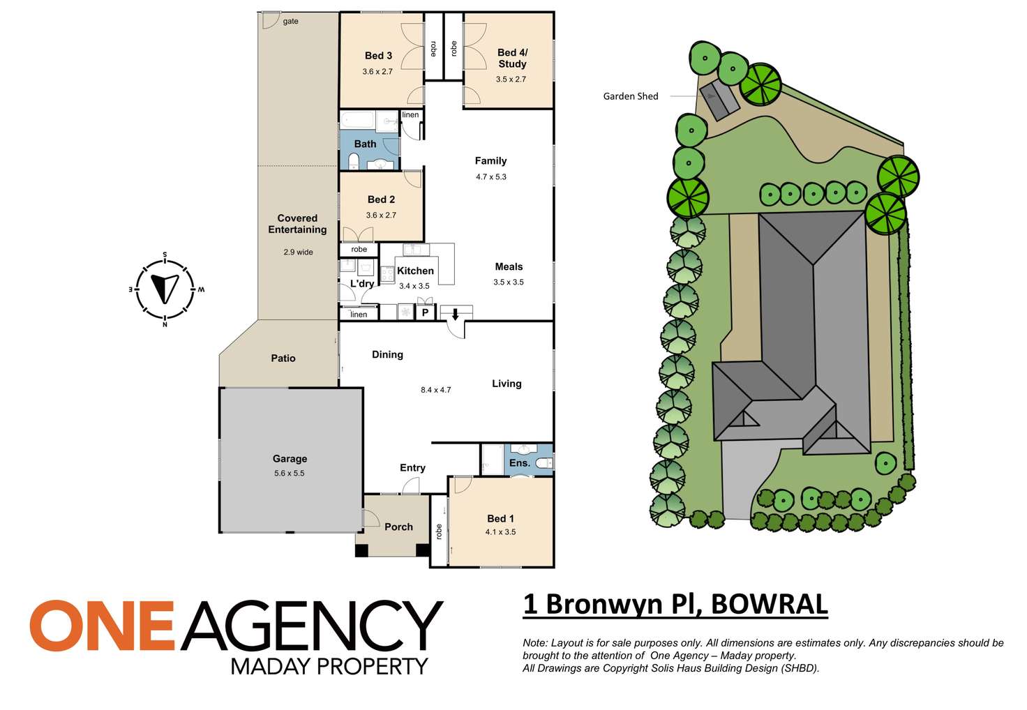 Floorplan of Homely house listing, 1 Bronwyn Place, Bowral NSW 2576