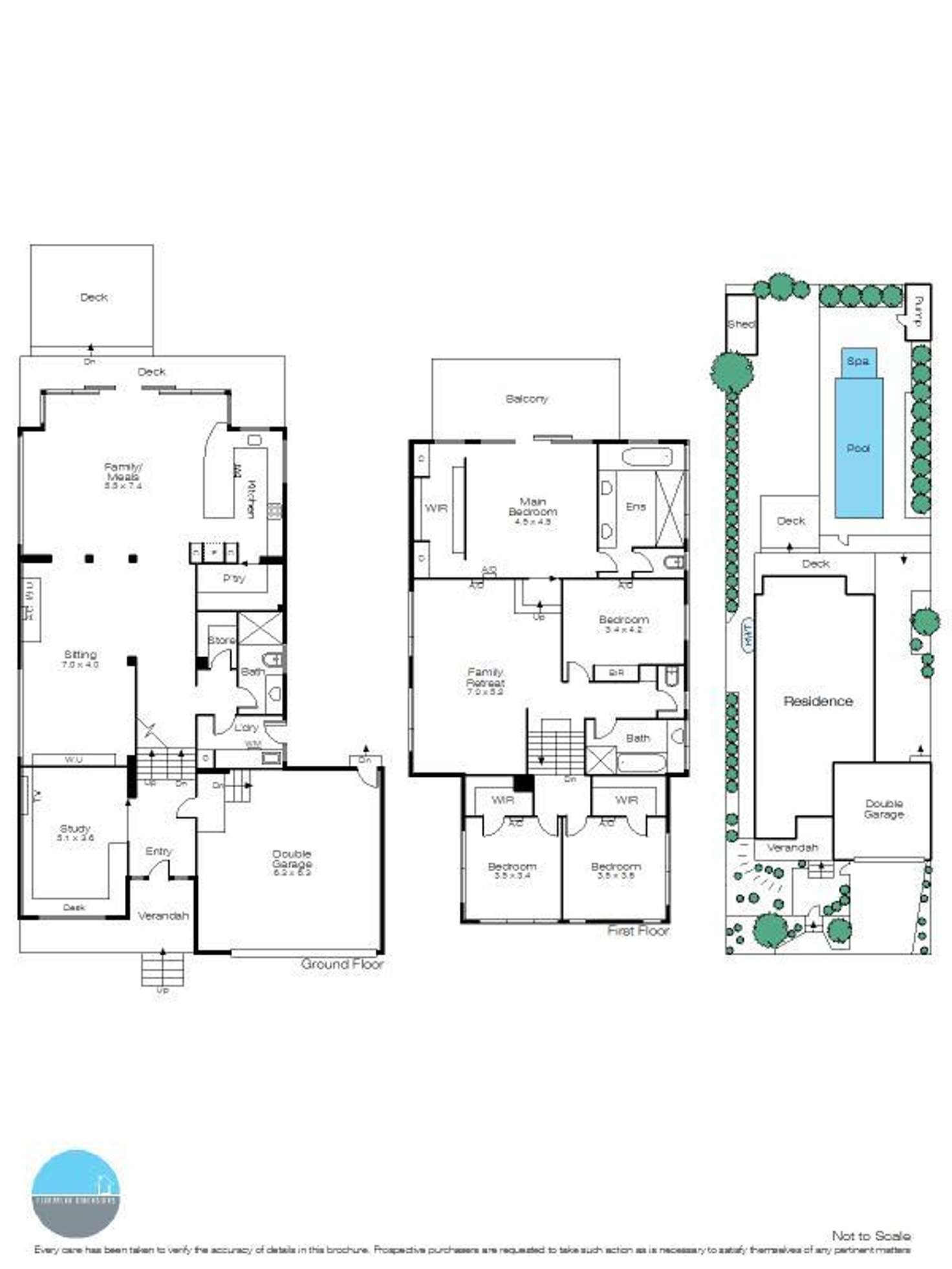 Floorplan of Homely house listing, 84 Roslyn Street, Brighton VIC 3186