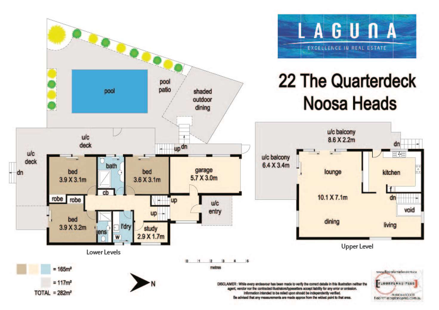 Floorplan of Homely house listing, 22 The Quarterdeck, Noosa Heads QLD 4567