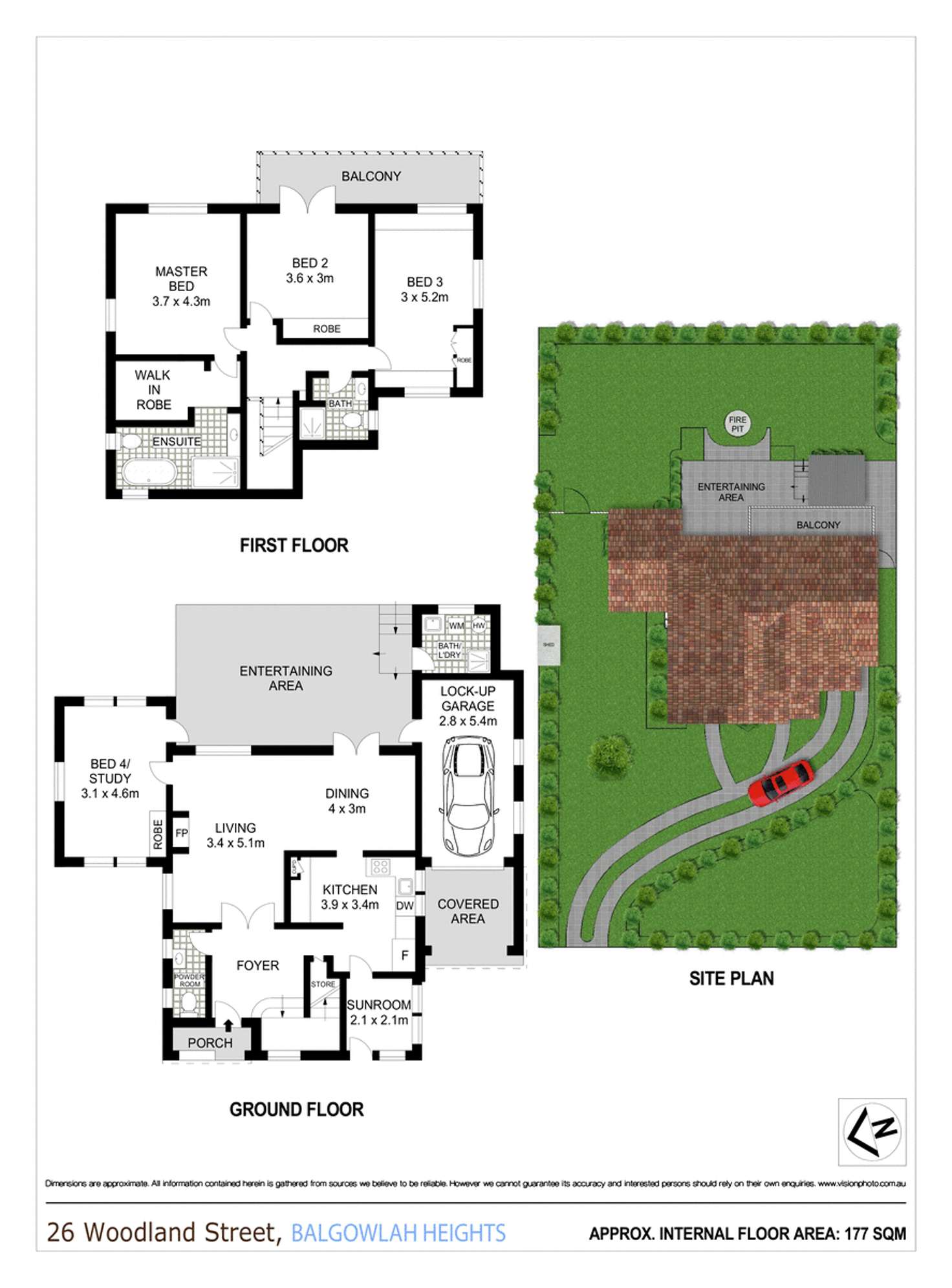 Floorplan of Homely house listing, 26 Woodland Street, Balgowlah Heights NSW 2093