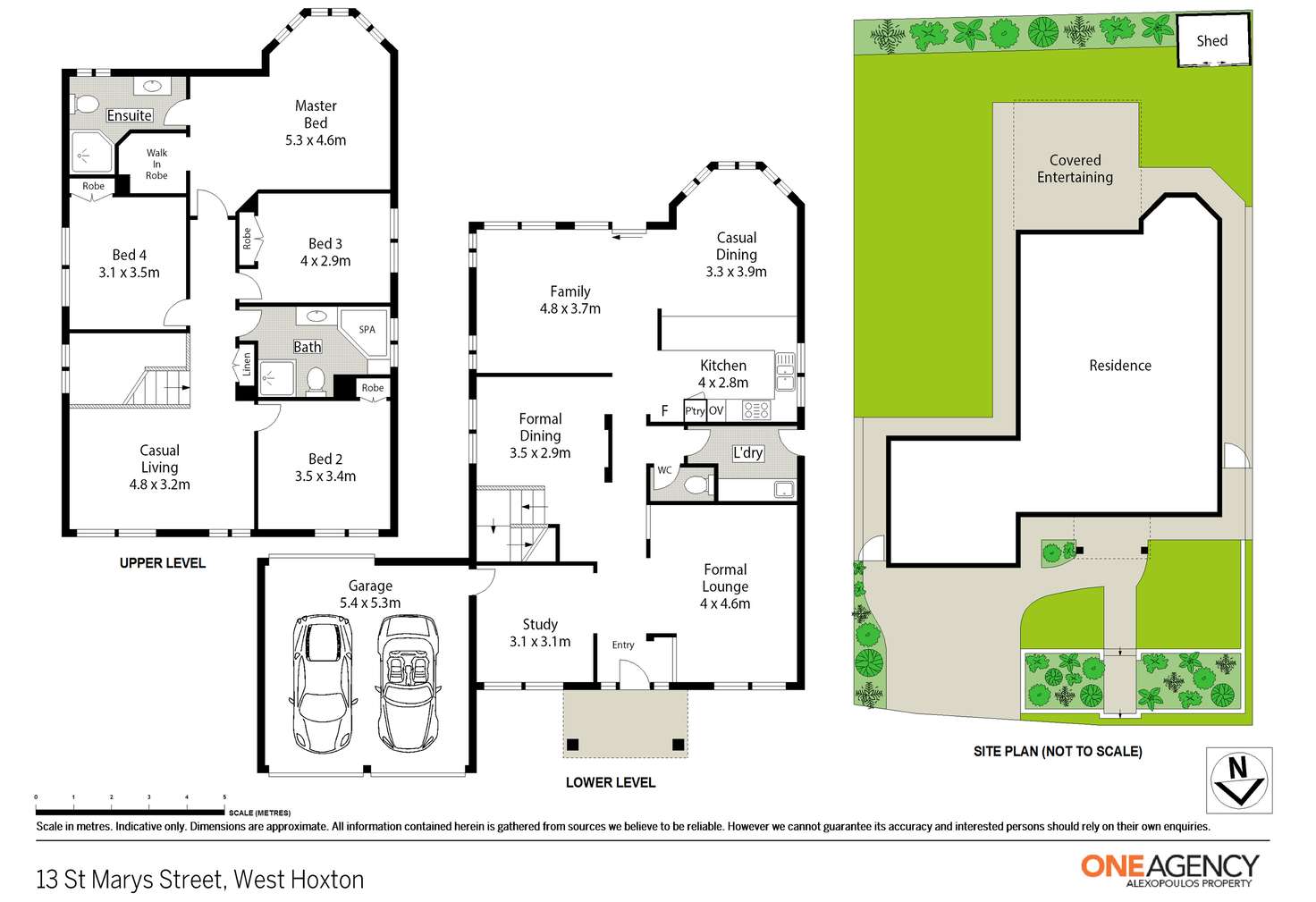 Floorplan of Homely house listing, 13 St Marys Street, West Hoxton NSW 2171