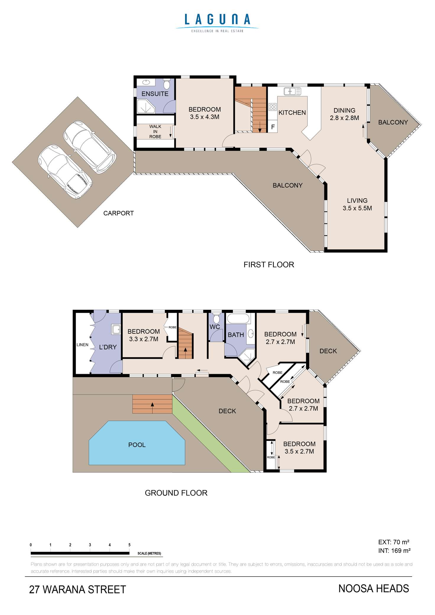 Floorplan of Homely house listing, 27 Warana Street, Noosa Heads QLD 4567