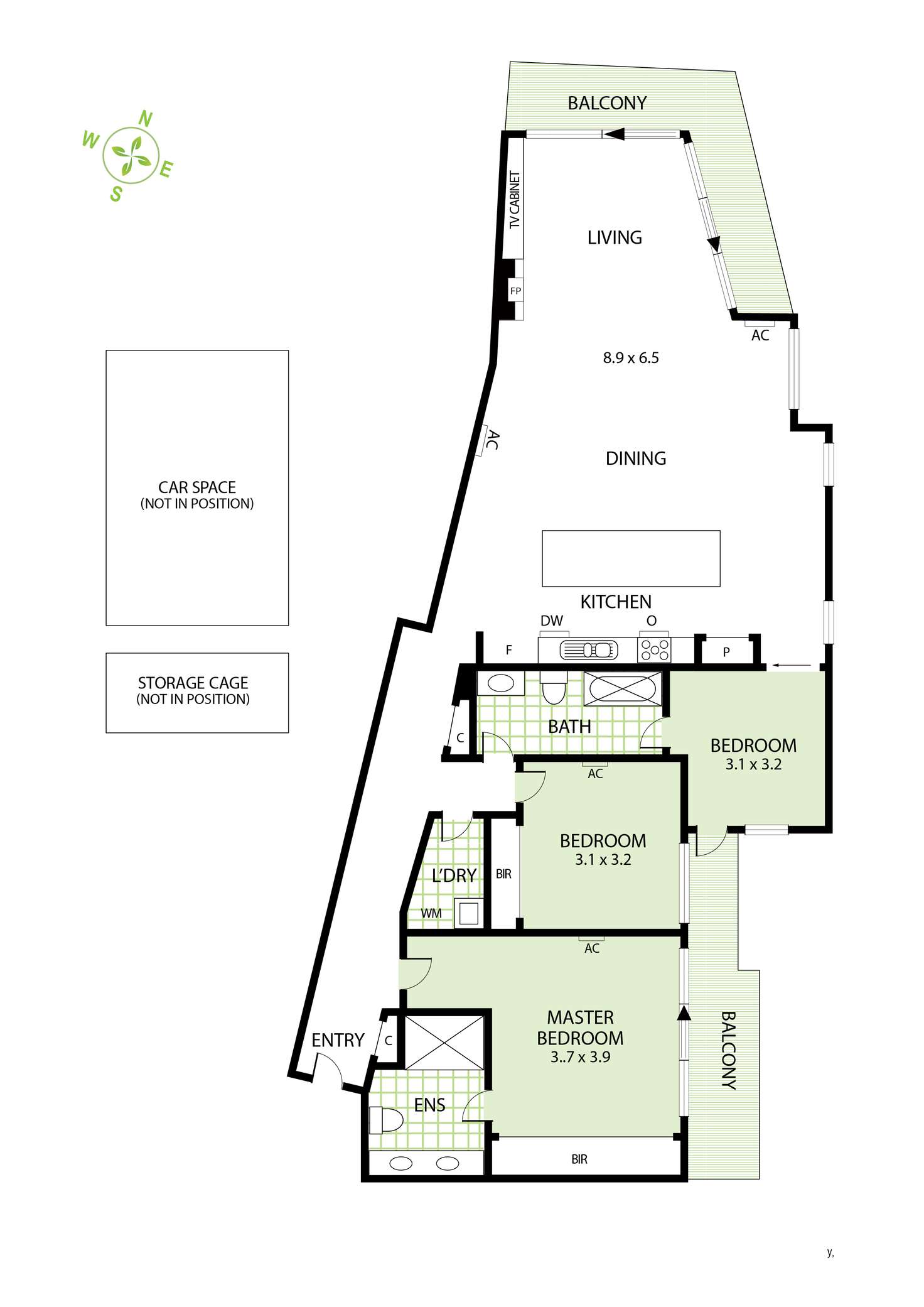 Floorplan of Homely apartment listing, 39/220 Barkly Street, St Kilda VIC 3182