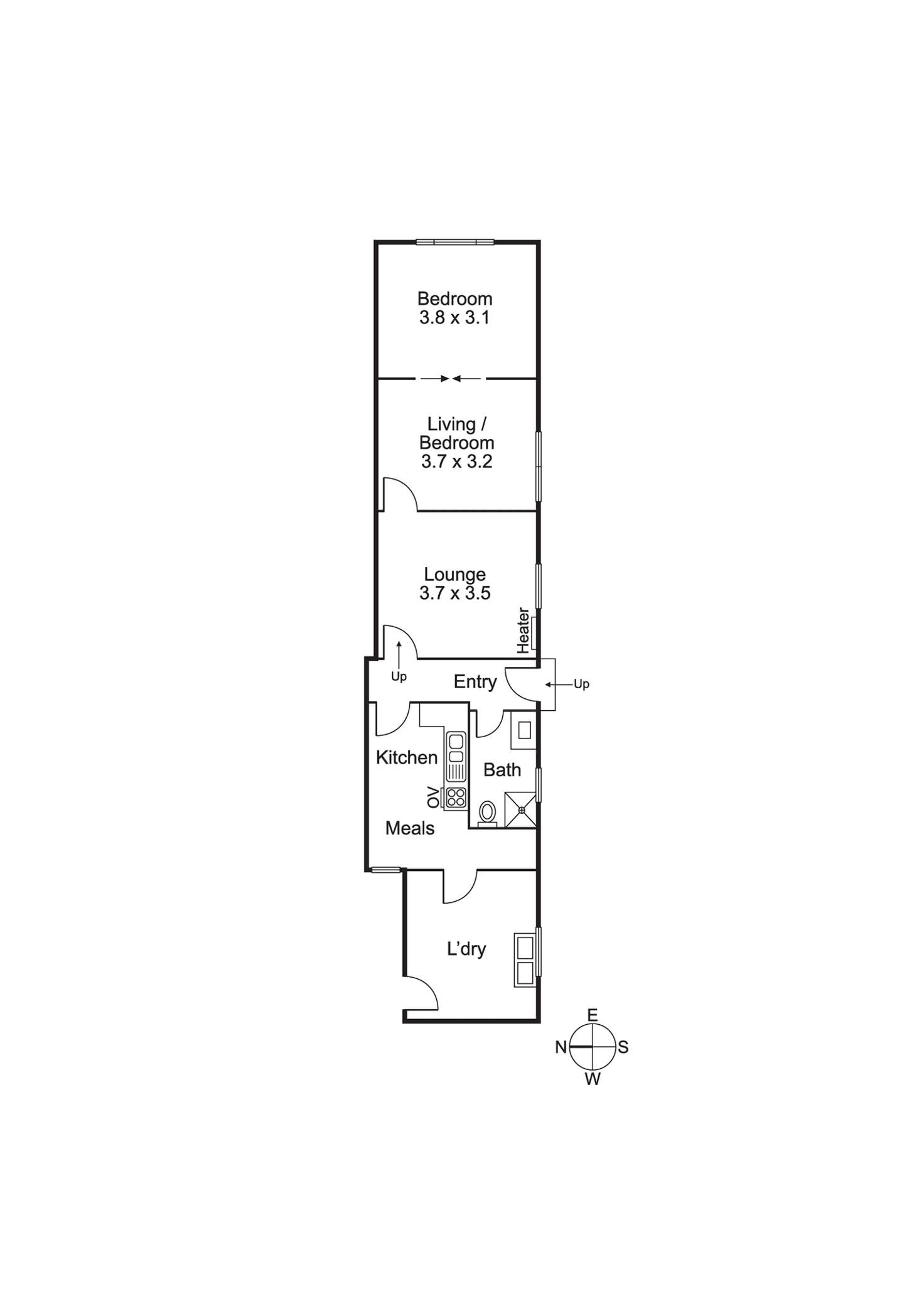 Floorplan of Homely house listing, 15B Margaret Street, South Yarra VIC 3141