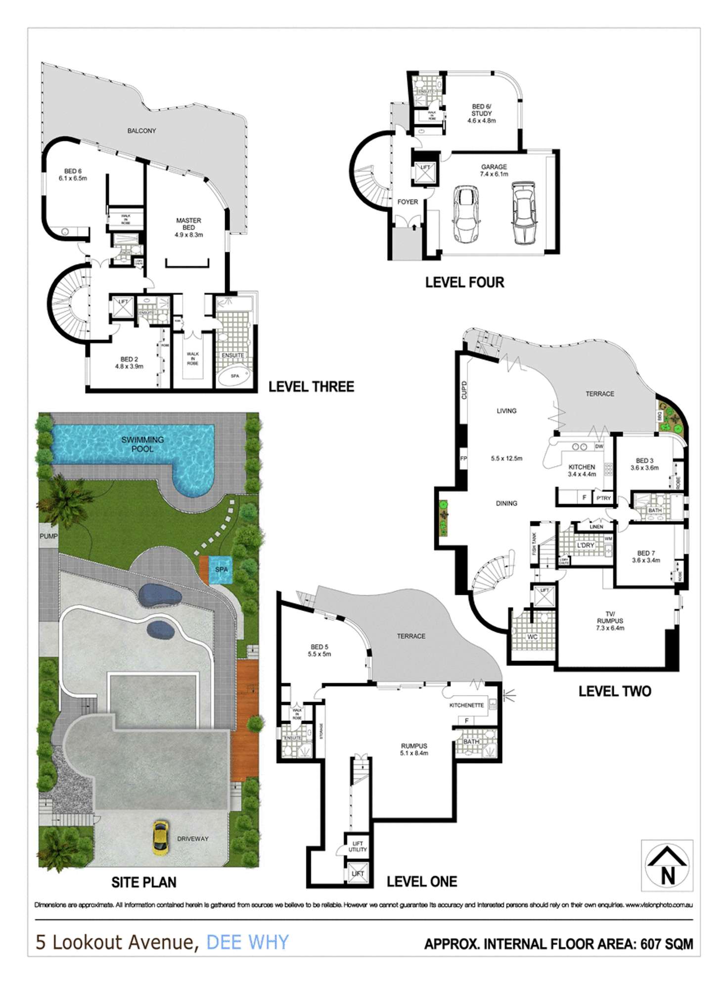 Floorplan of Homely house listing, 5 Lookout Avenue, Dee Why NSW 2099