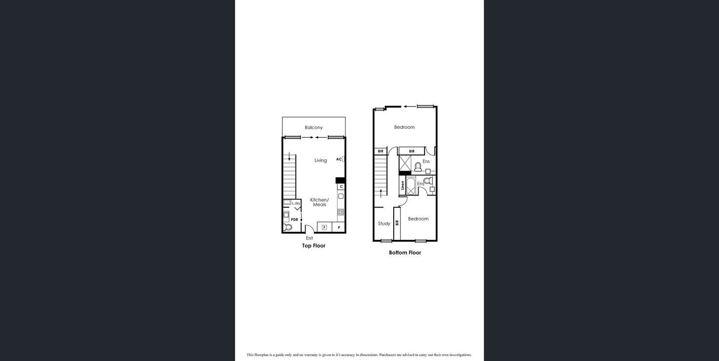 Floorplan of Homely apartment listing, 4/73 River Street, Richmond VIC 3121