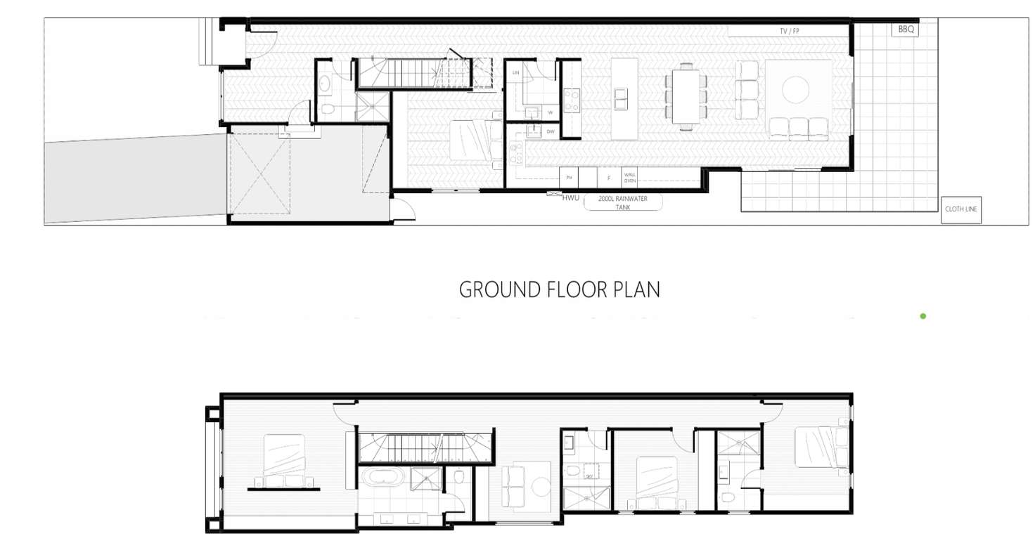 Floorplan of Homely townhouse listing, 168b Kambrook Road, Caulfield VIC 3162