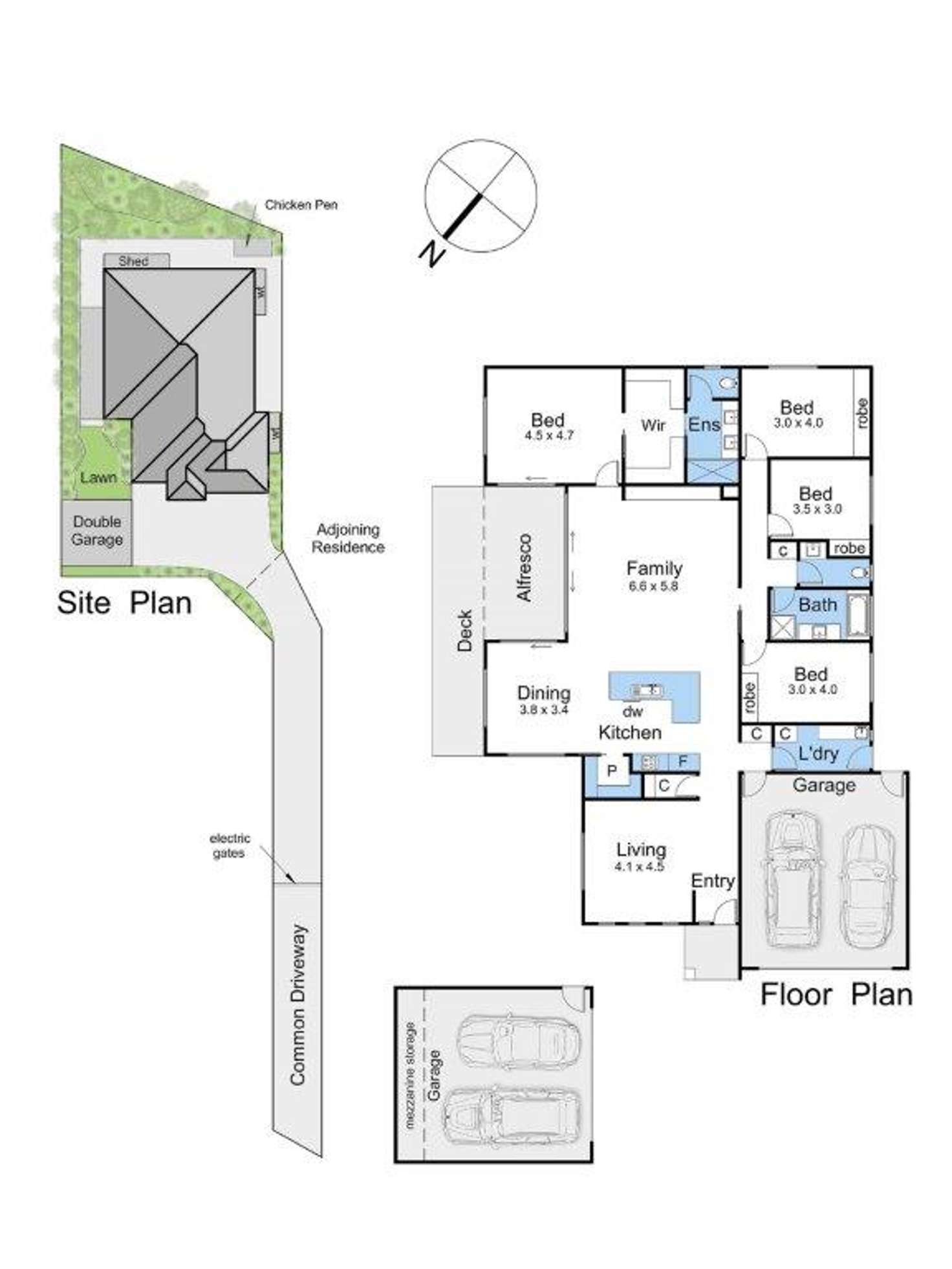 Floorplan of Homely house listing, 10A Dickinson Grove, Mount Martha VIC 3934