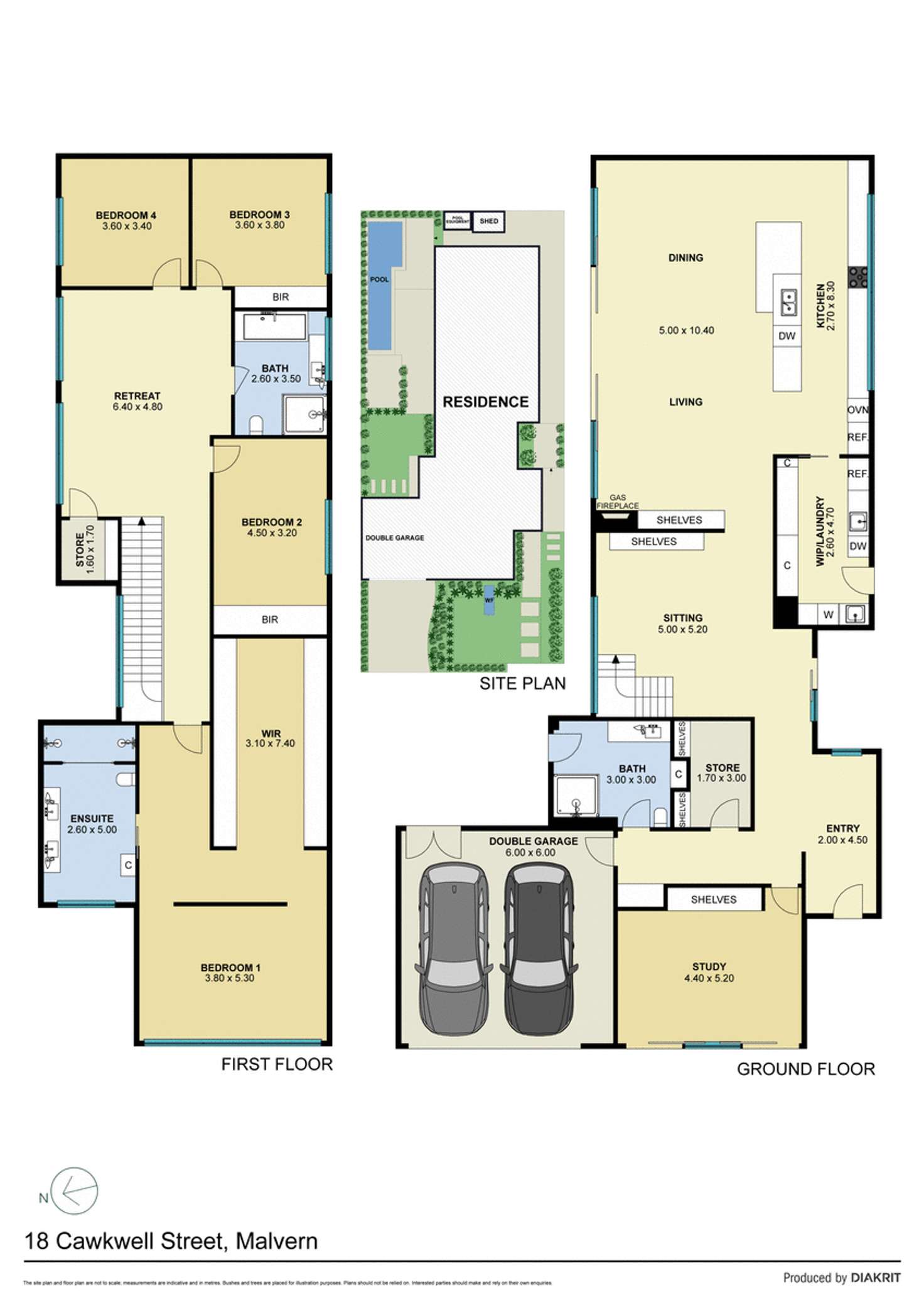 Floorplan of Homely house listing, 18 Cawkwell Street, Malvern VIC 3144