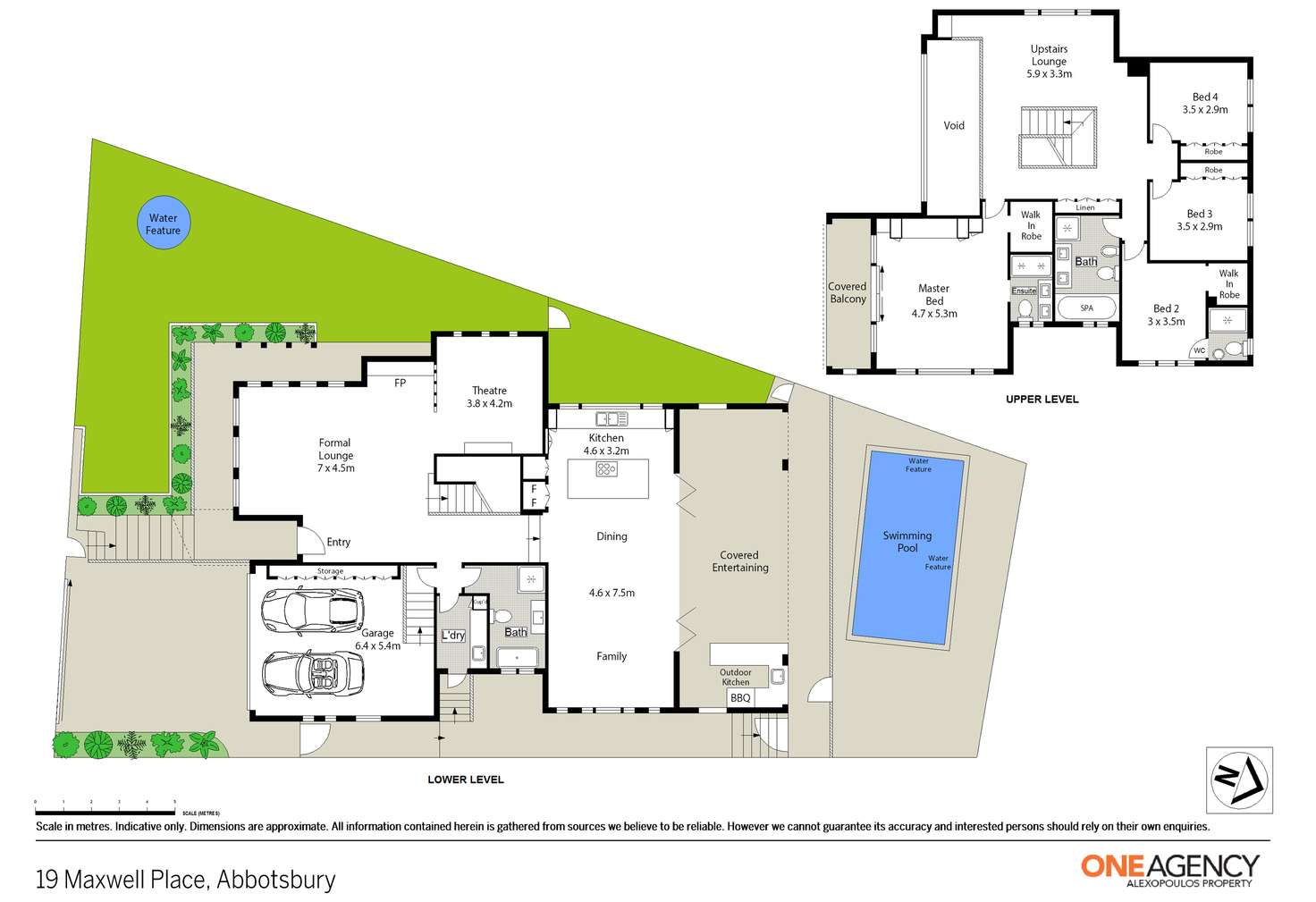 Floorplan of Homely house listing, 19 Maxwell Place, Abbotsbury NSW 2176