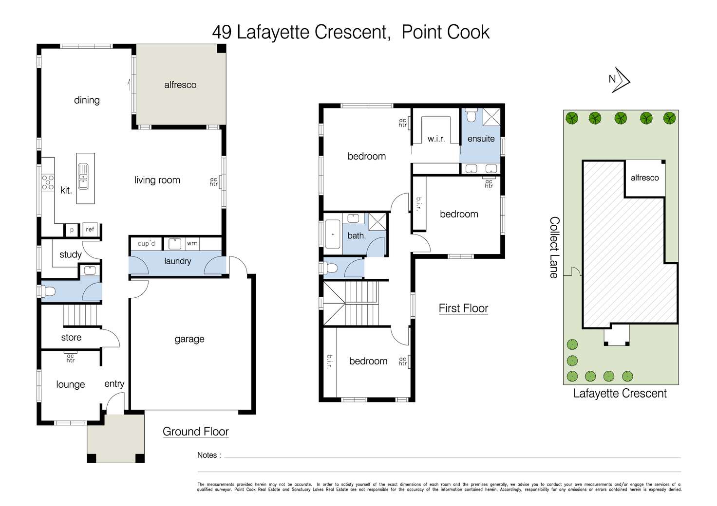 Floorplan of Homely house listing, 49 Lafayette Crescent, Point Cook VIC 3030