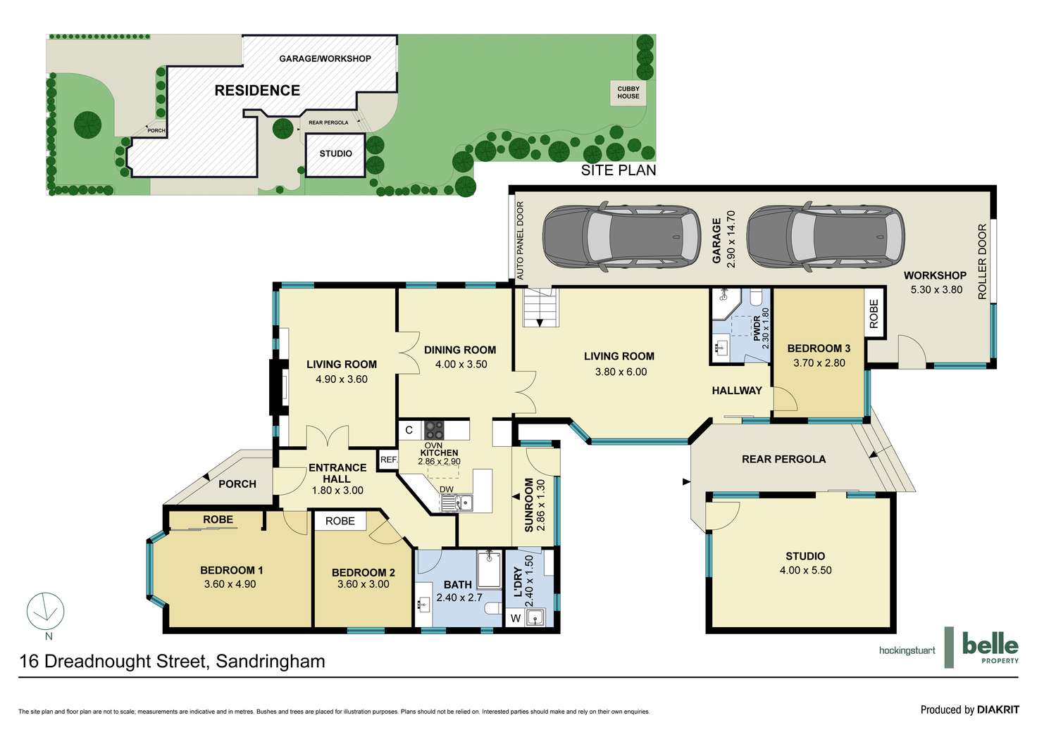 Floorplan of Homely house listing, 16 Dreadnought Street, Sandringham VIC 3191