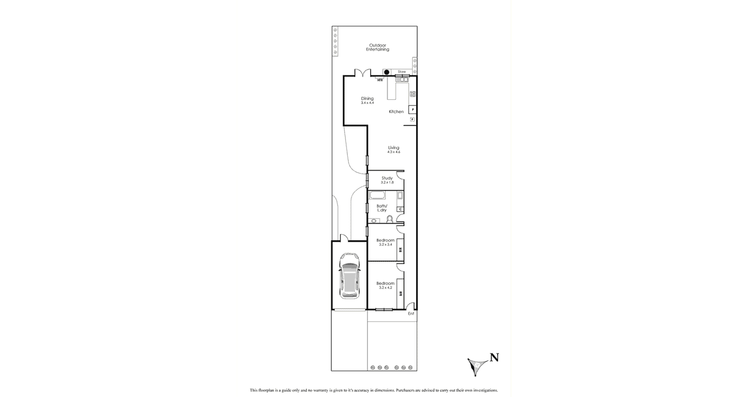 Floorplan of Homely house listing, 5 Revo Street, Newport VIC 3015