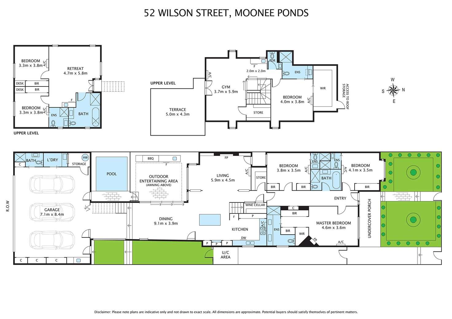 Floorplan of Homely house listing, 52 Wilson Street, Moonee Ponds VIC 3039
