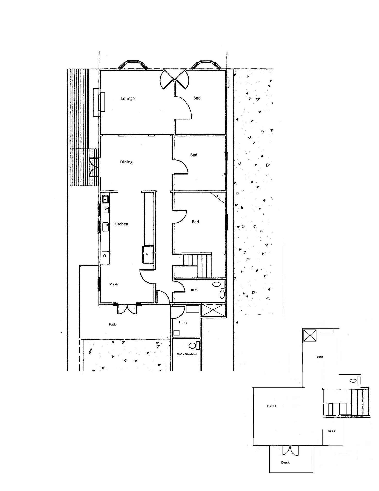 Floorplan of Homely house listing, 32 Staughton Street, Meredith VIC 3333