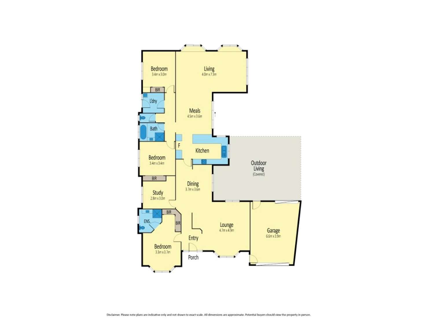 Floorplan of Homely house listing, 7 Dulcify Court, Keilor Downs VIC 3038