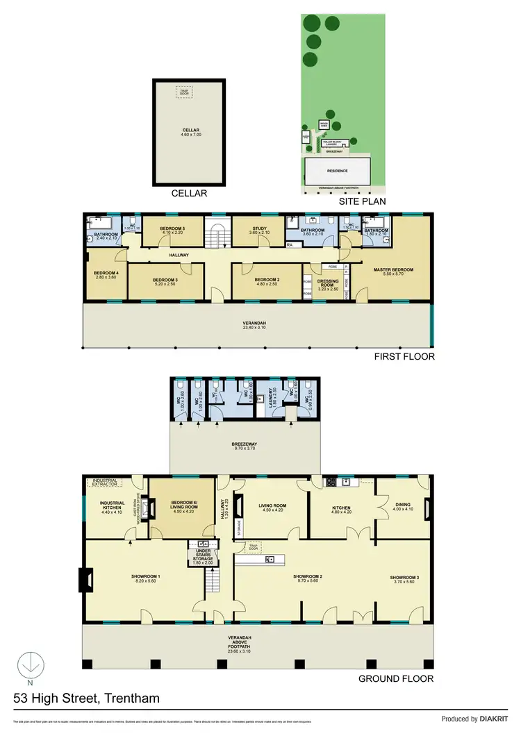 Floorplan of Homely house listing, CA8/Part 51 High Street, Trentham VIC 3458