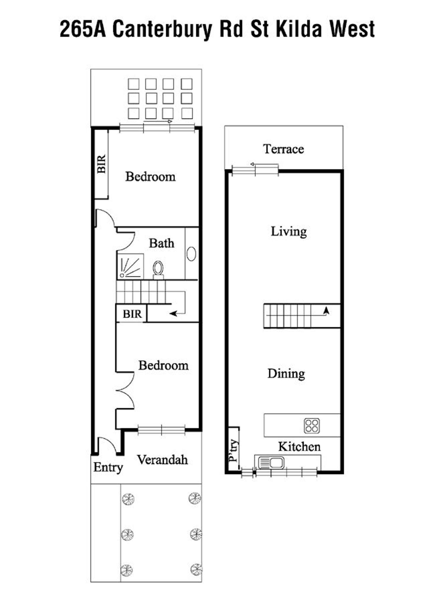 Floorplan of Homely house listing, 265A Canterbury Road, St Kilda West VIC 3182