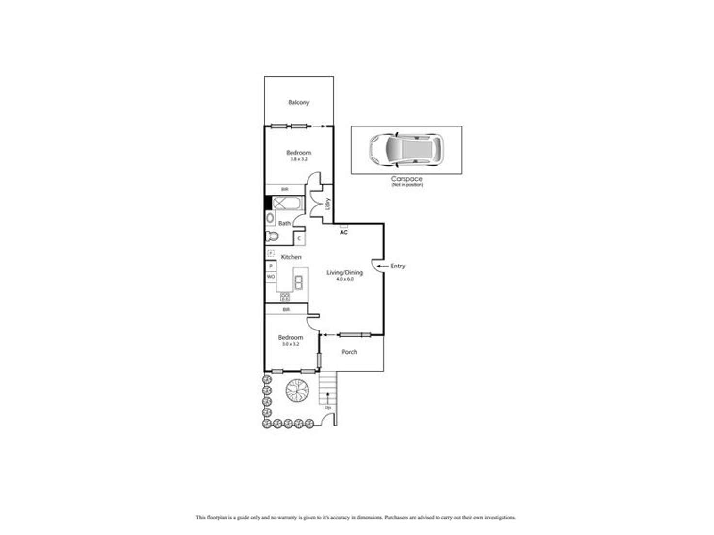 Floorplan of Homely apartment listing, 1/3 Liardet Street, Port Melbourne VIC 3207