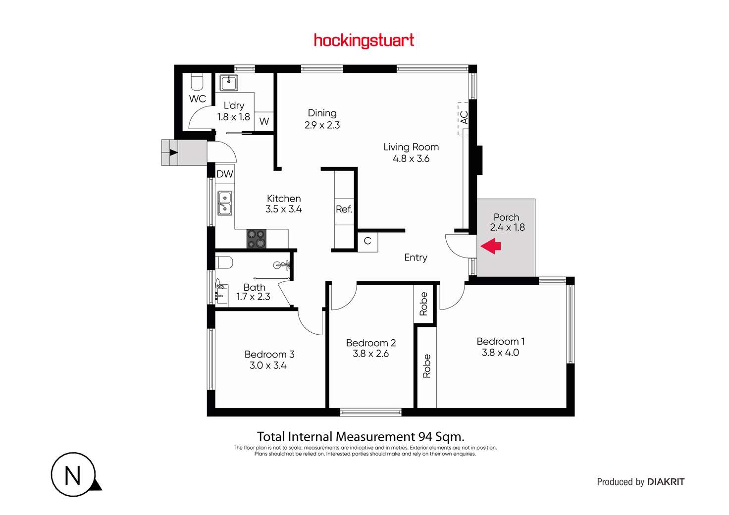 Floorplan of Homely house listing, 1/11 Glengala Road., Sunshine West VIC 3020