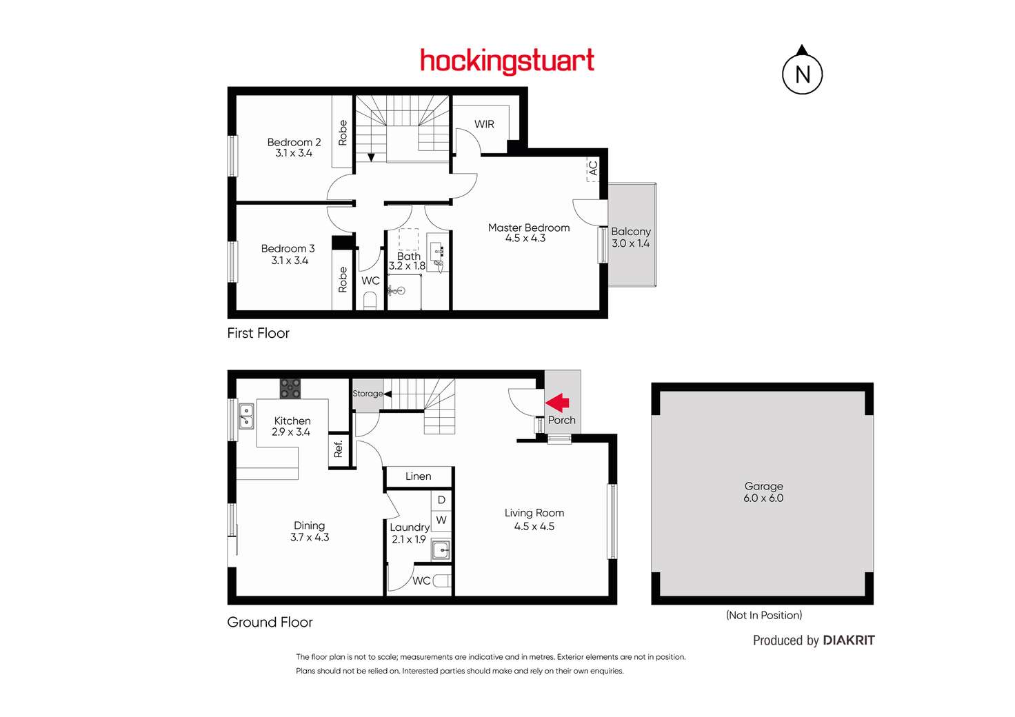 Floorplan of Homely house listing, 36 Gordon Street, Maribyrnong VIC 3032