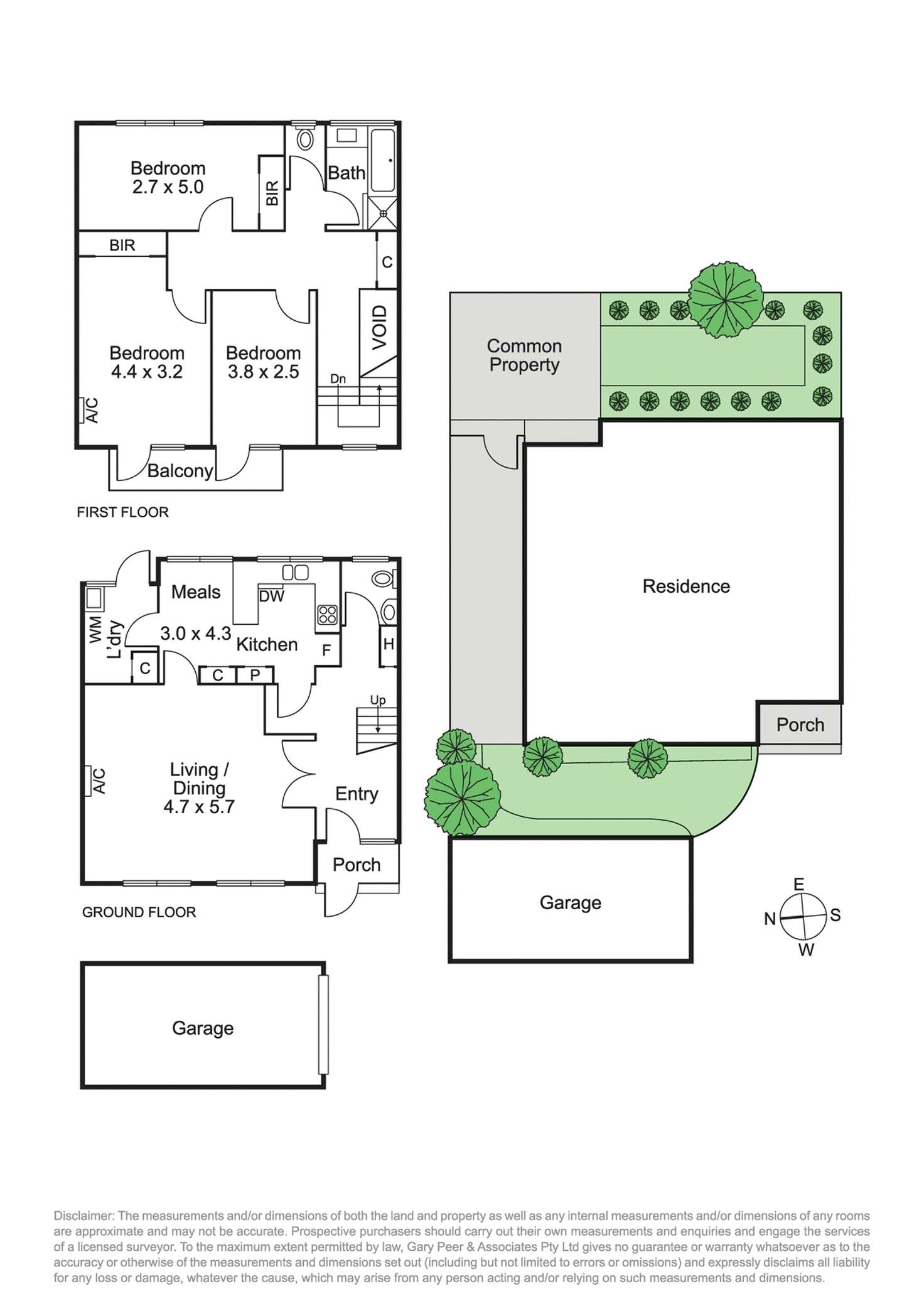 Floorplan of Homely townhouse listing, 9/1017 Glen Huntly Road, Caulfield VIC 3162