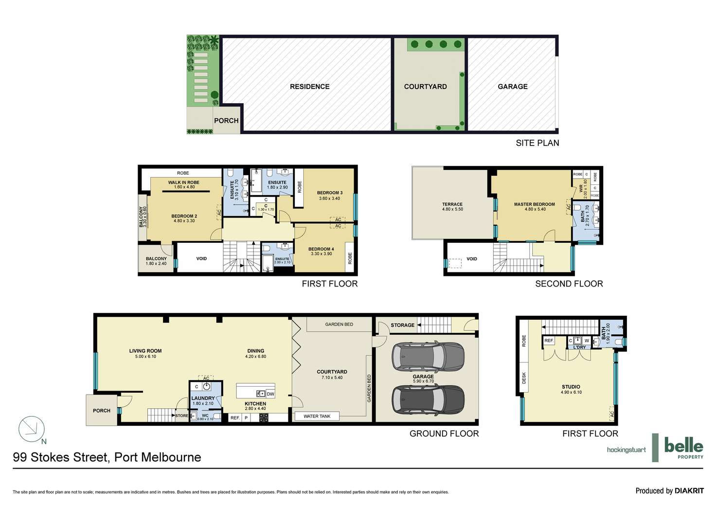 Floorplan of Homely house listing, 99 Stokes Street, Port Melbourne VIC 3207
