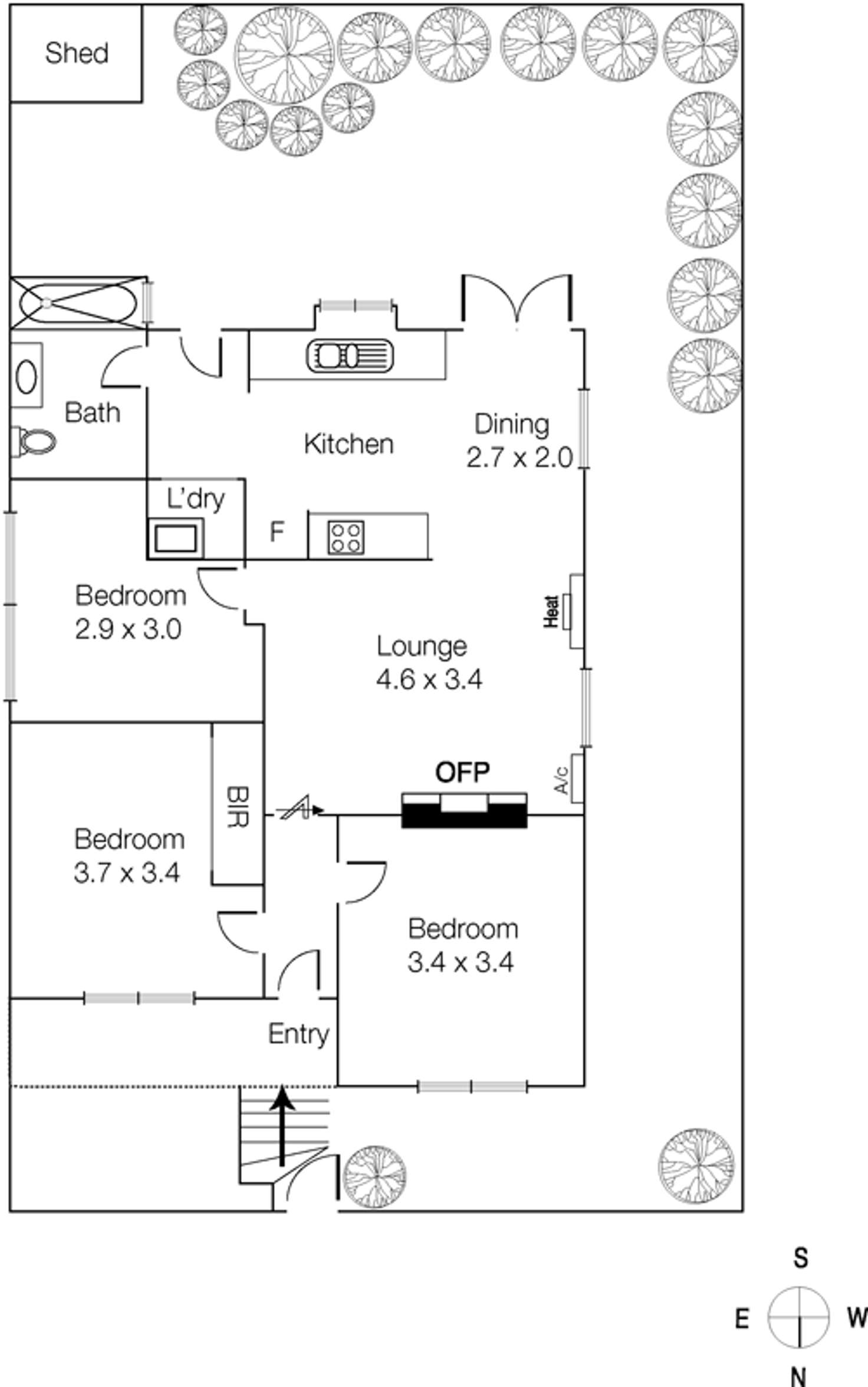 Floorplan of Homely house listing, 22 King Street, Elsternwick VIC 3185