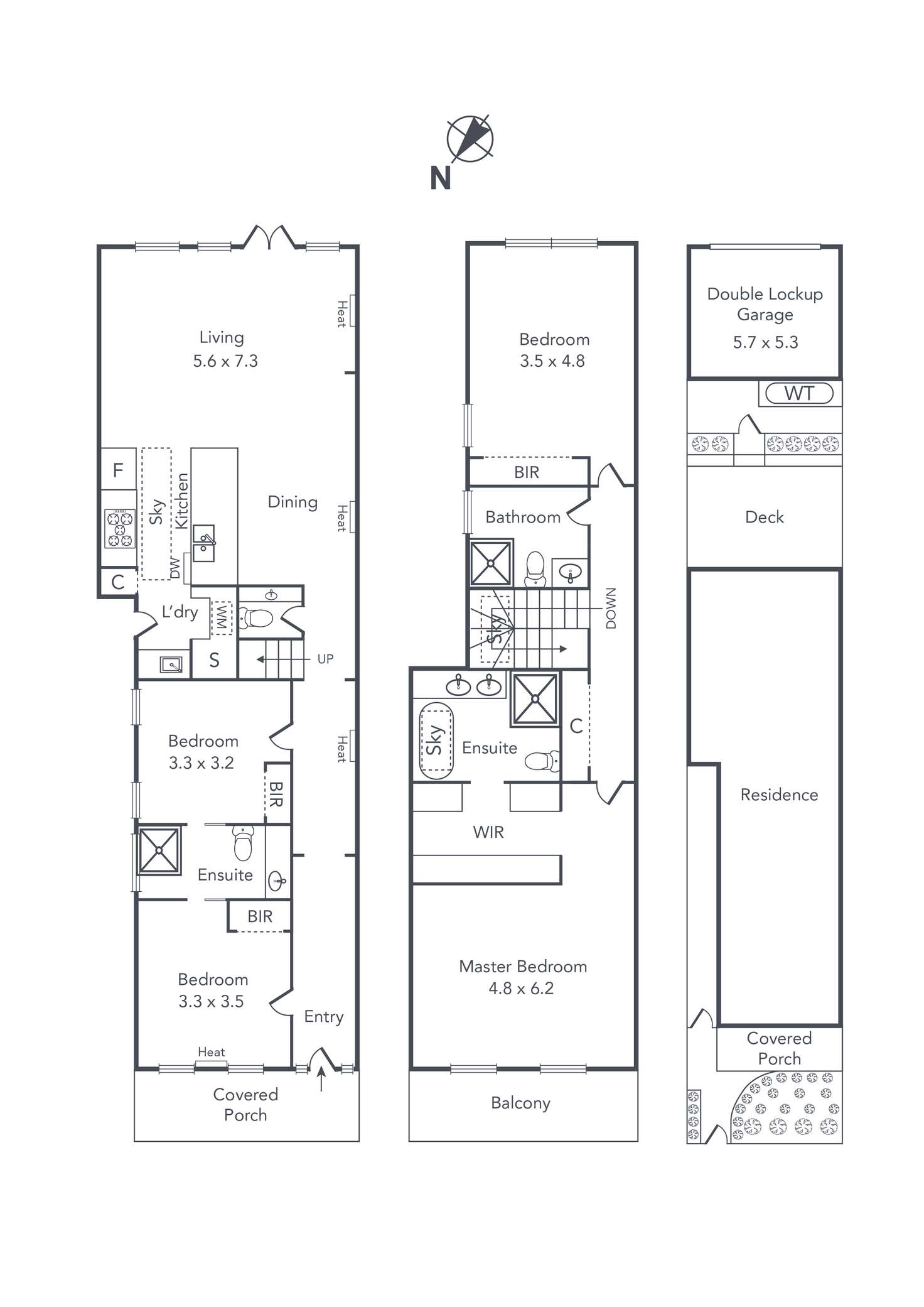 Floorplan of Homely house listing, 15 Byron Street, Elwood VIC 3184