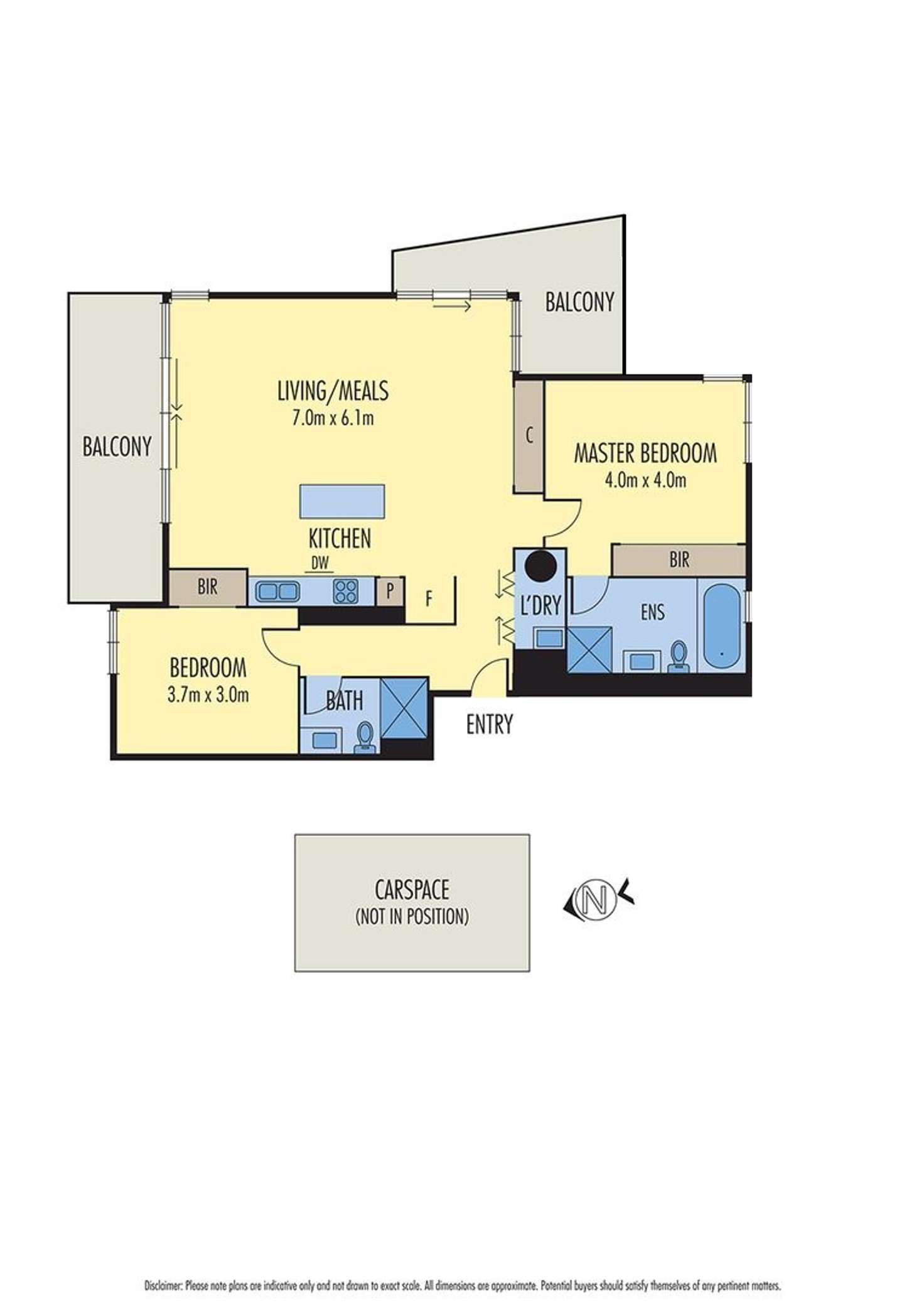 Floorplan of Homely apartment listing, 5/151 Beach Street, Port Melbourne VIC 3207