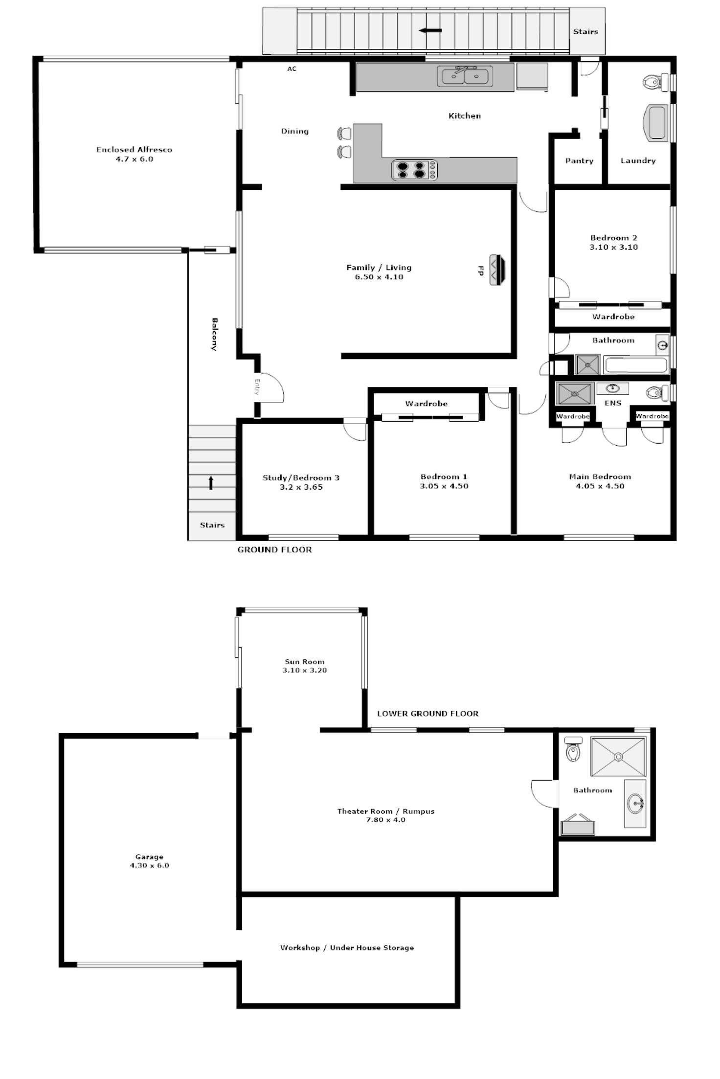 Floorplan of Homely house listing, 197 St Helena Road, Greensborough VIC 3088