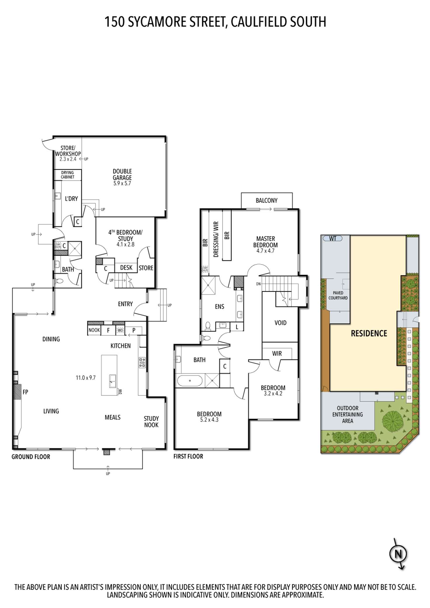 Floorplan of Homely house listing, 150 Sycamore Street, Caulfield South VIC 3162