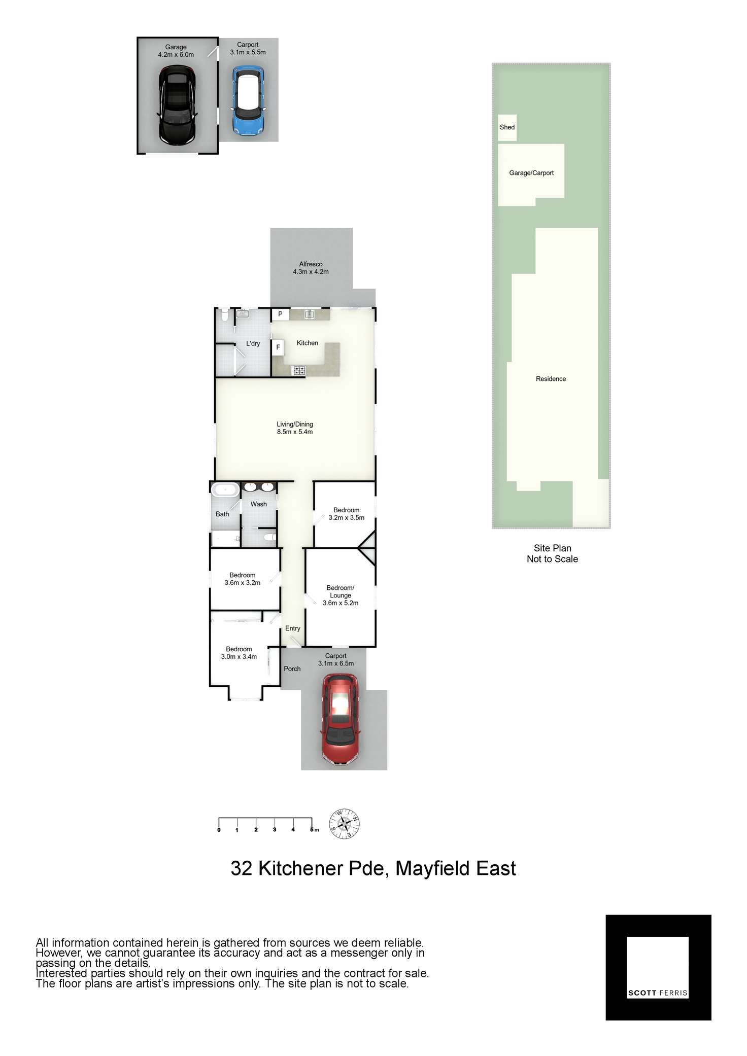 Floorplan of Homely house listing, 32 Kitchener Parade, Mayfield East NSW 2304