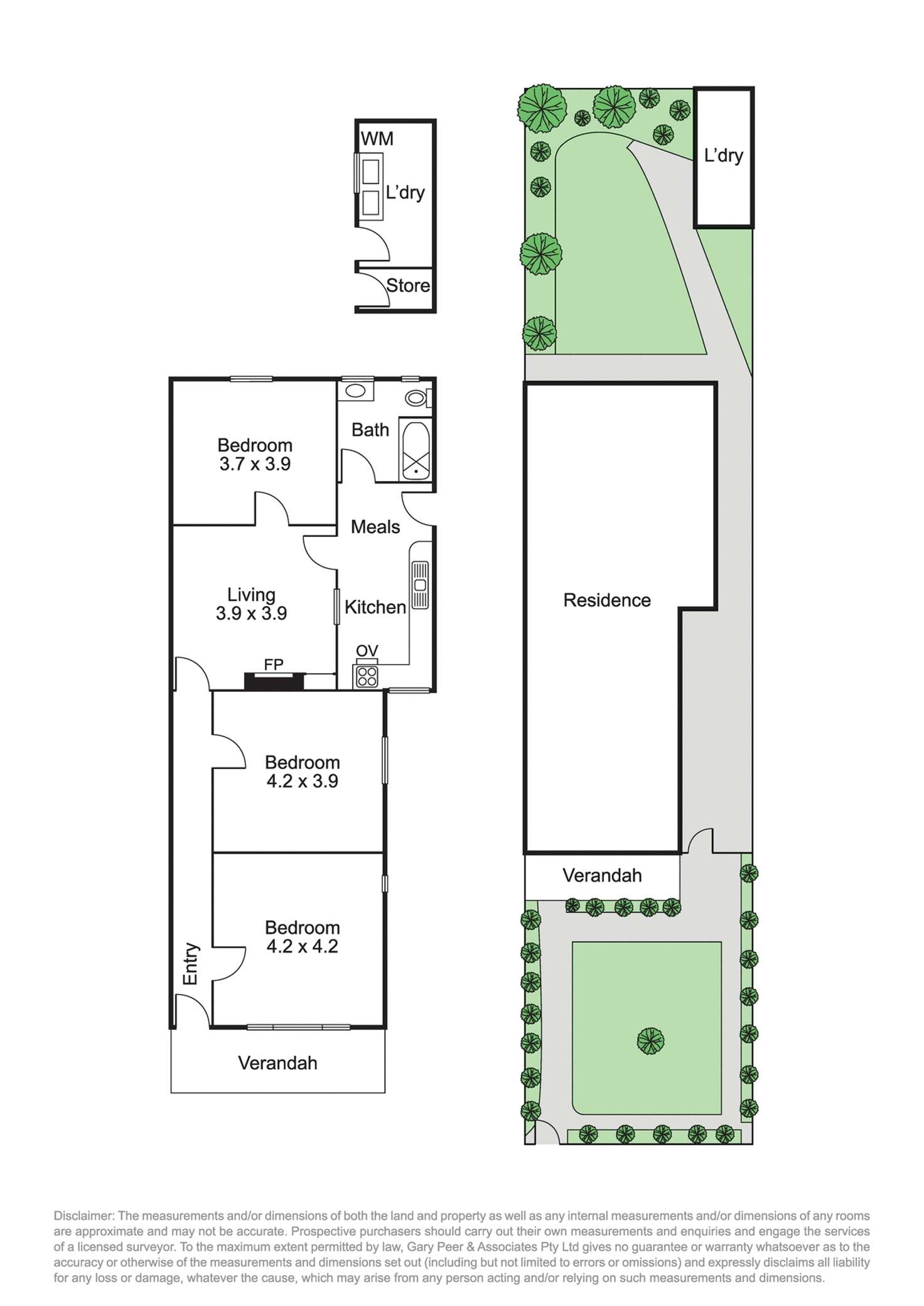 Floorplan of Homely house listing, 15 Davis Street, Elsternwick VIC 3185