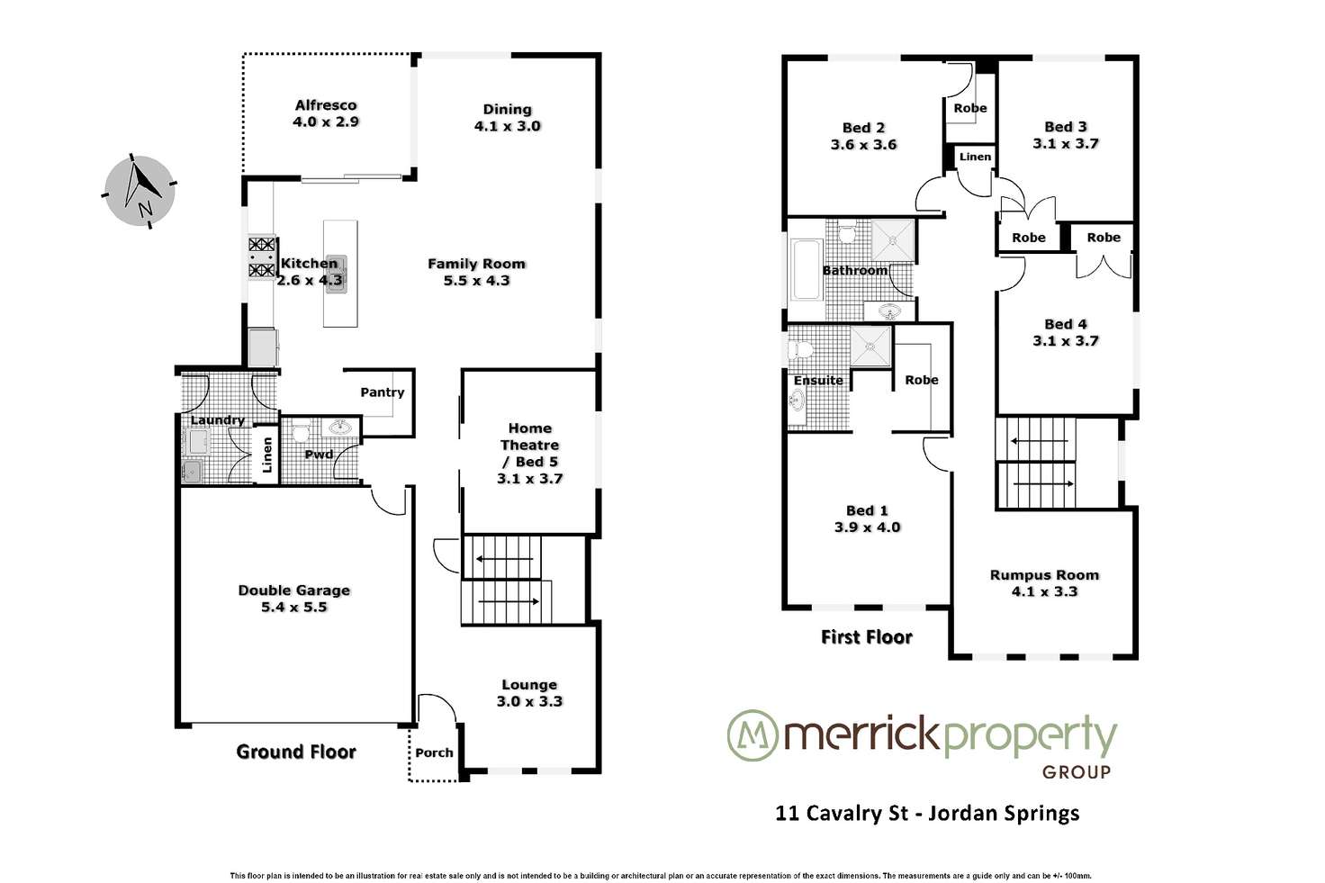 Floorplan of Homely house listing, 11 Cavalry Street, Jordan Springs NSW 2747