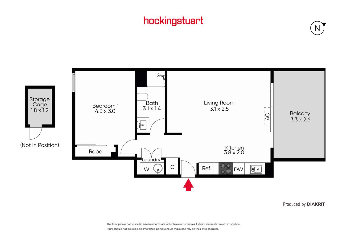 Floorplan of Homely apartment listing, 202/44 Beach Street, Frankston VIC 3199