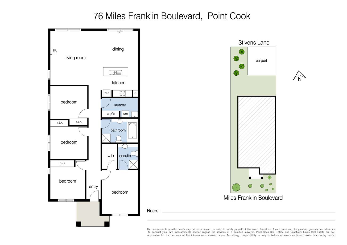 Floorplan of Homely house listing, 76 Miles Franklin Boulevard, Point Cook VIC 3030
